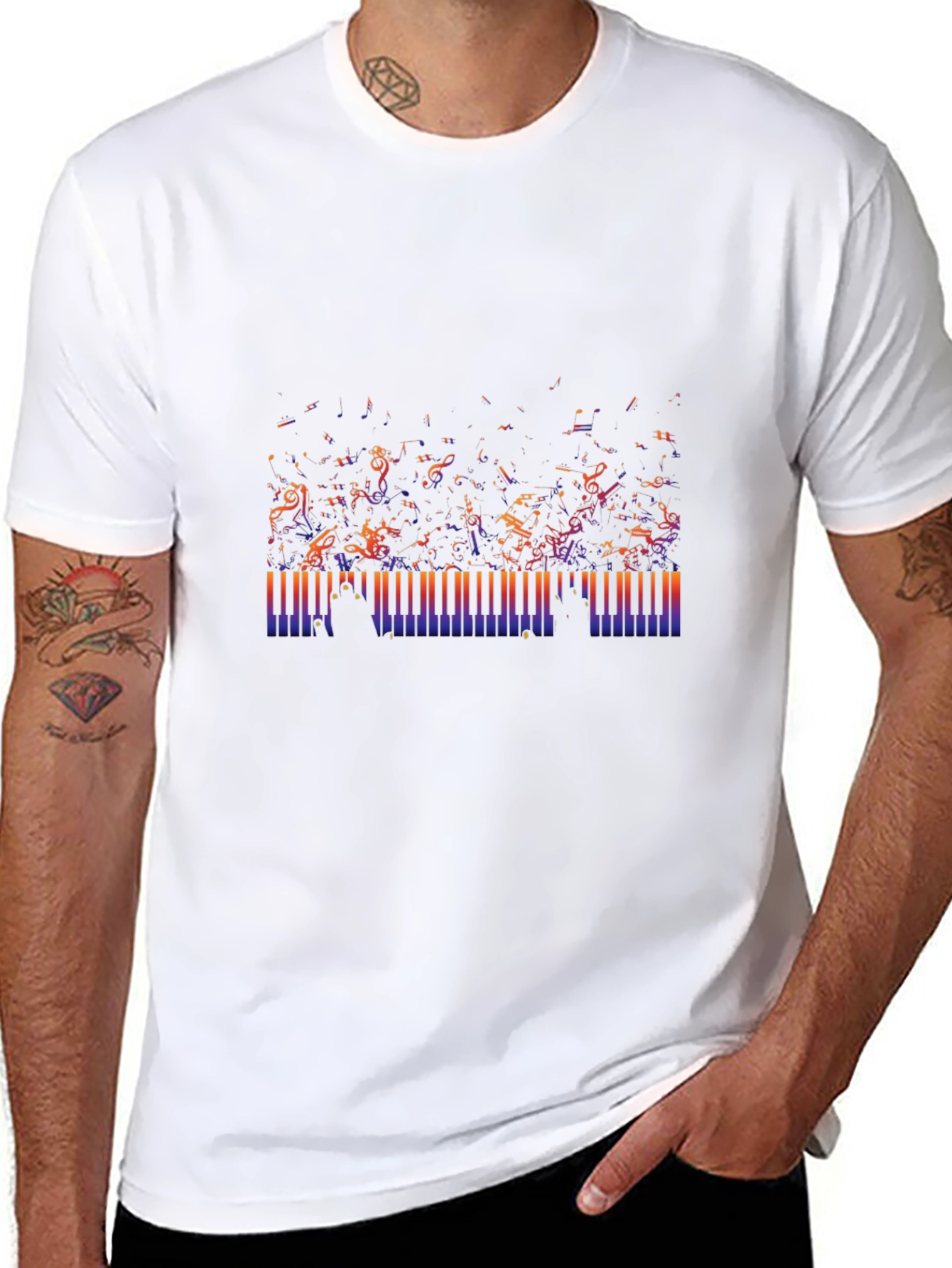 Musical Keys Graphic Tee