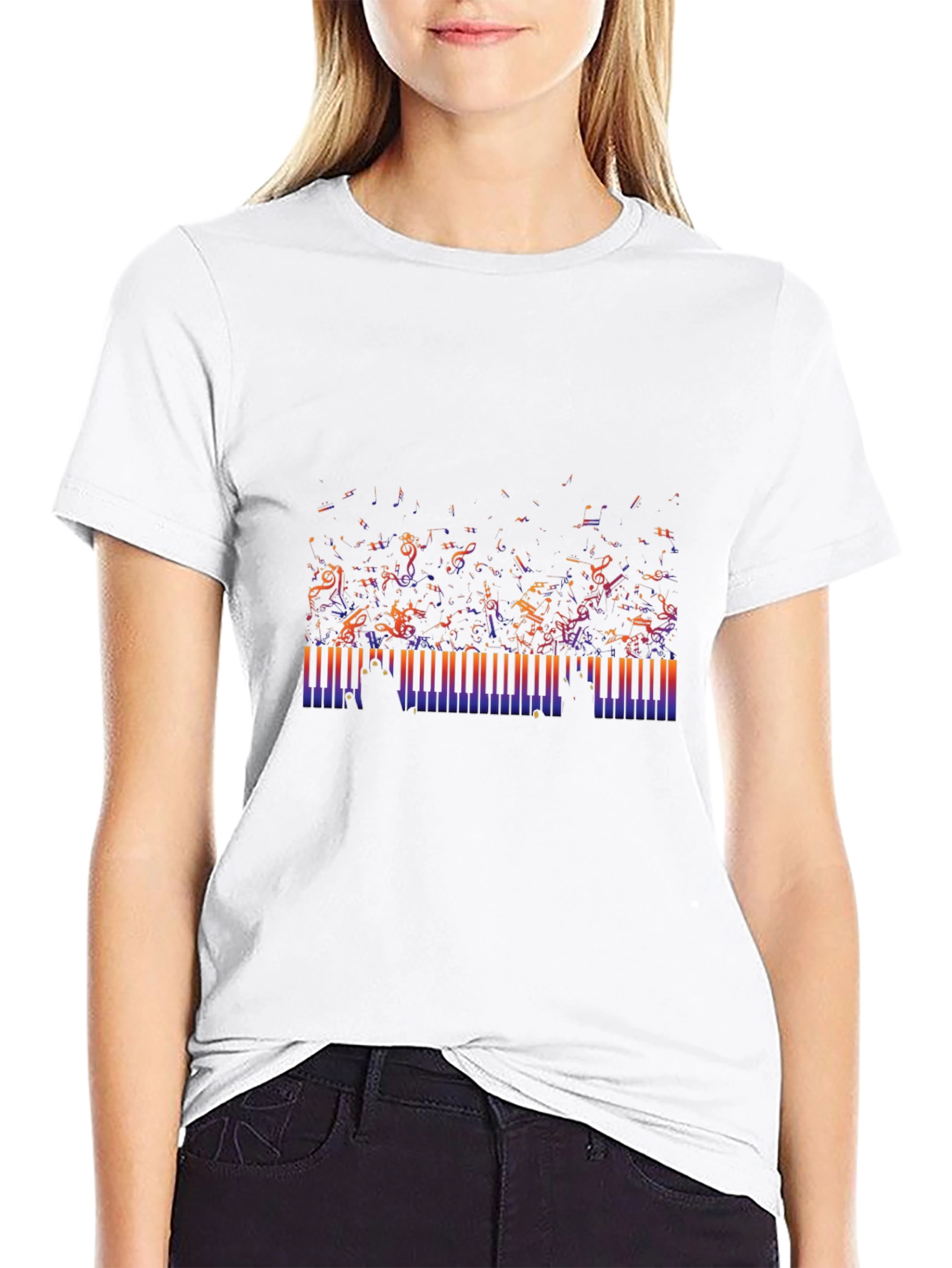 Musical Keys Graphic Tee