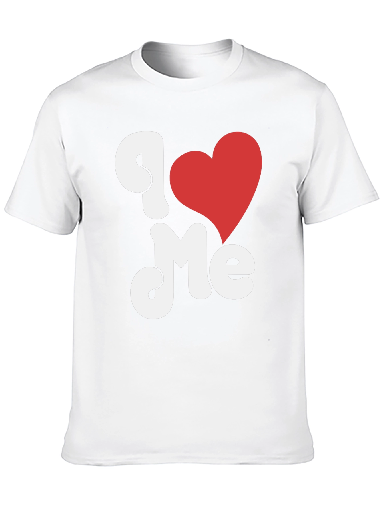 I Heart Me Black Graphic Tee