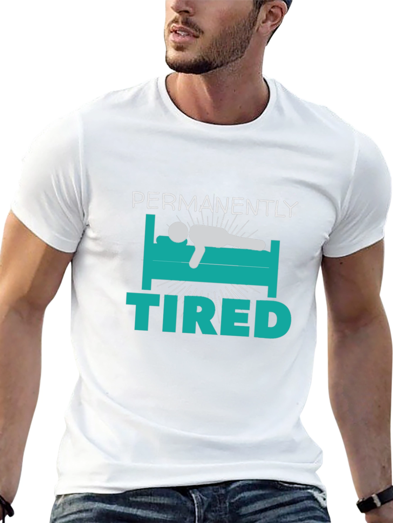 Permanently Tired Graphic Tee - Comfort & Style
