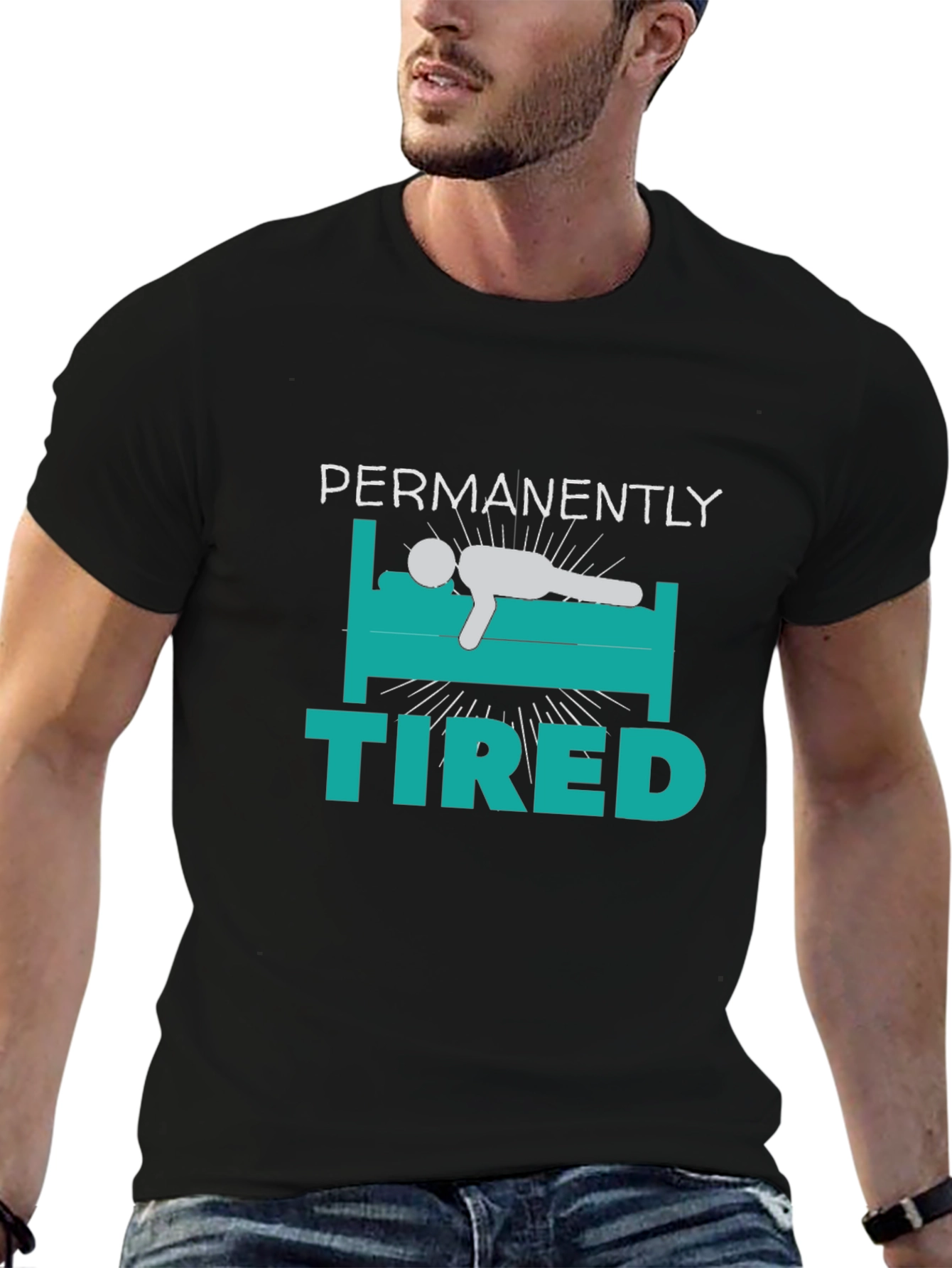 Permanently Tired Graphic Tee - Comfort & Style