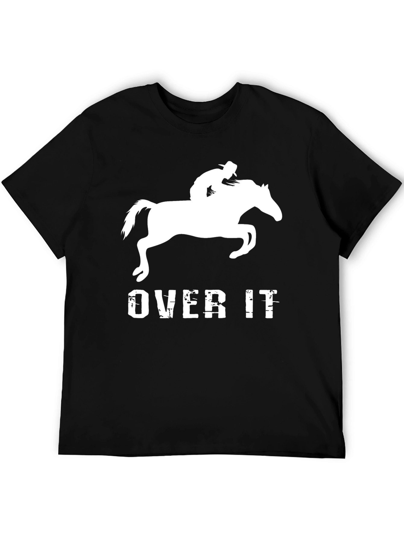 Over It Horse Rider Graphic T-Shirt
