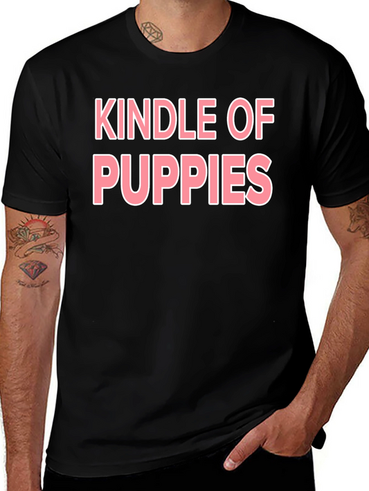 Kindle of Puppies Funny Graphic Tee