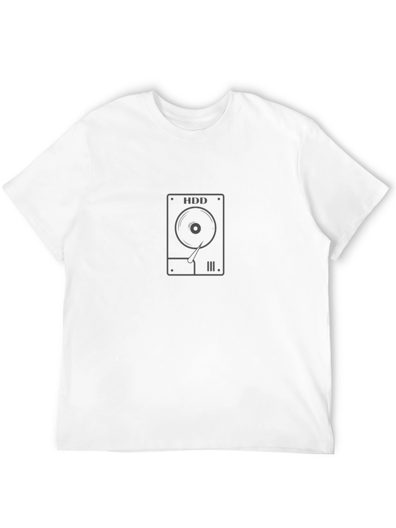 Geek HDD T-Shirt - Hard Drive Design