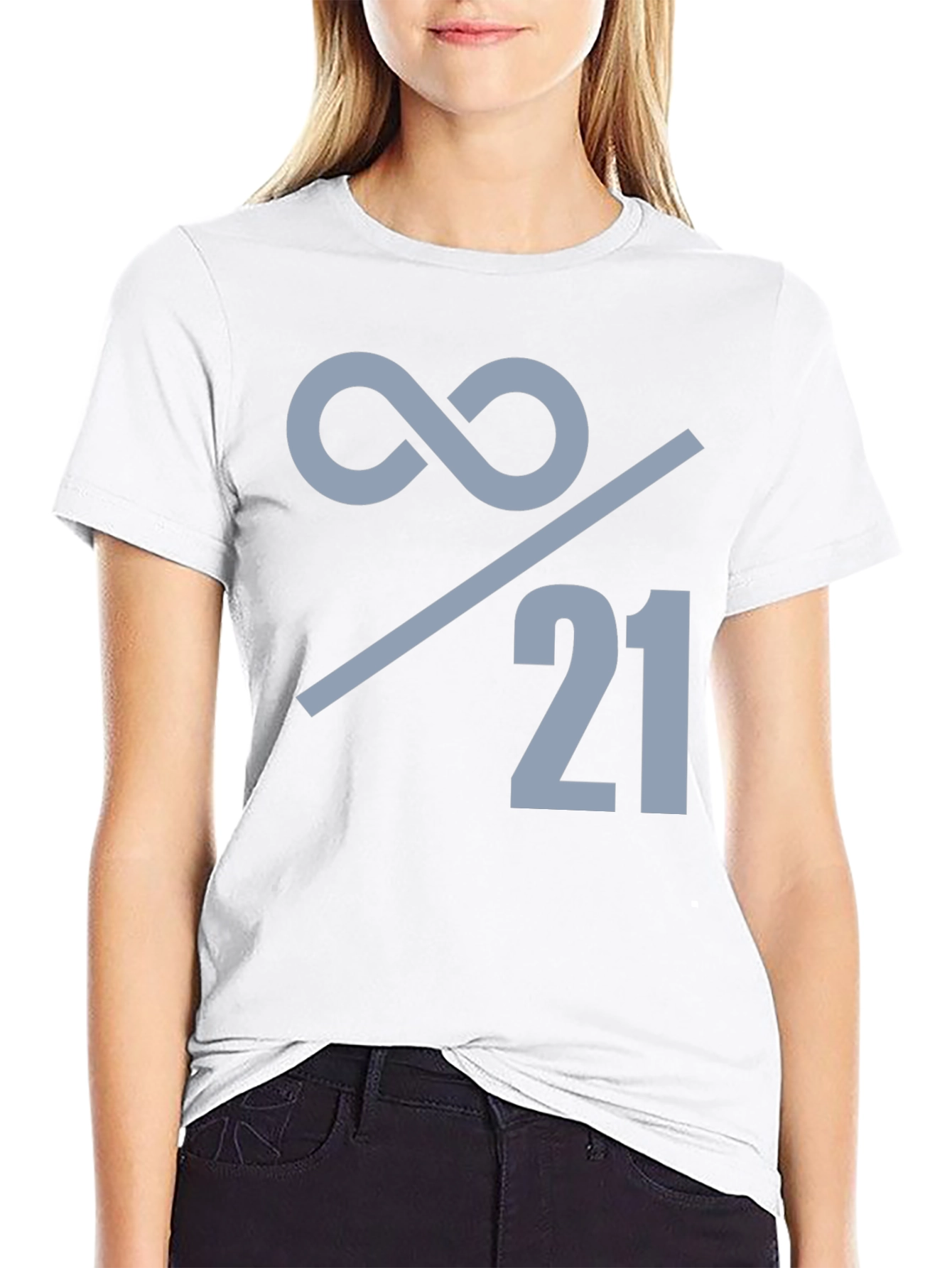 Infinity Over 21 Graphic T-Shirt - Casual Wear