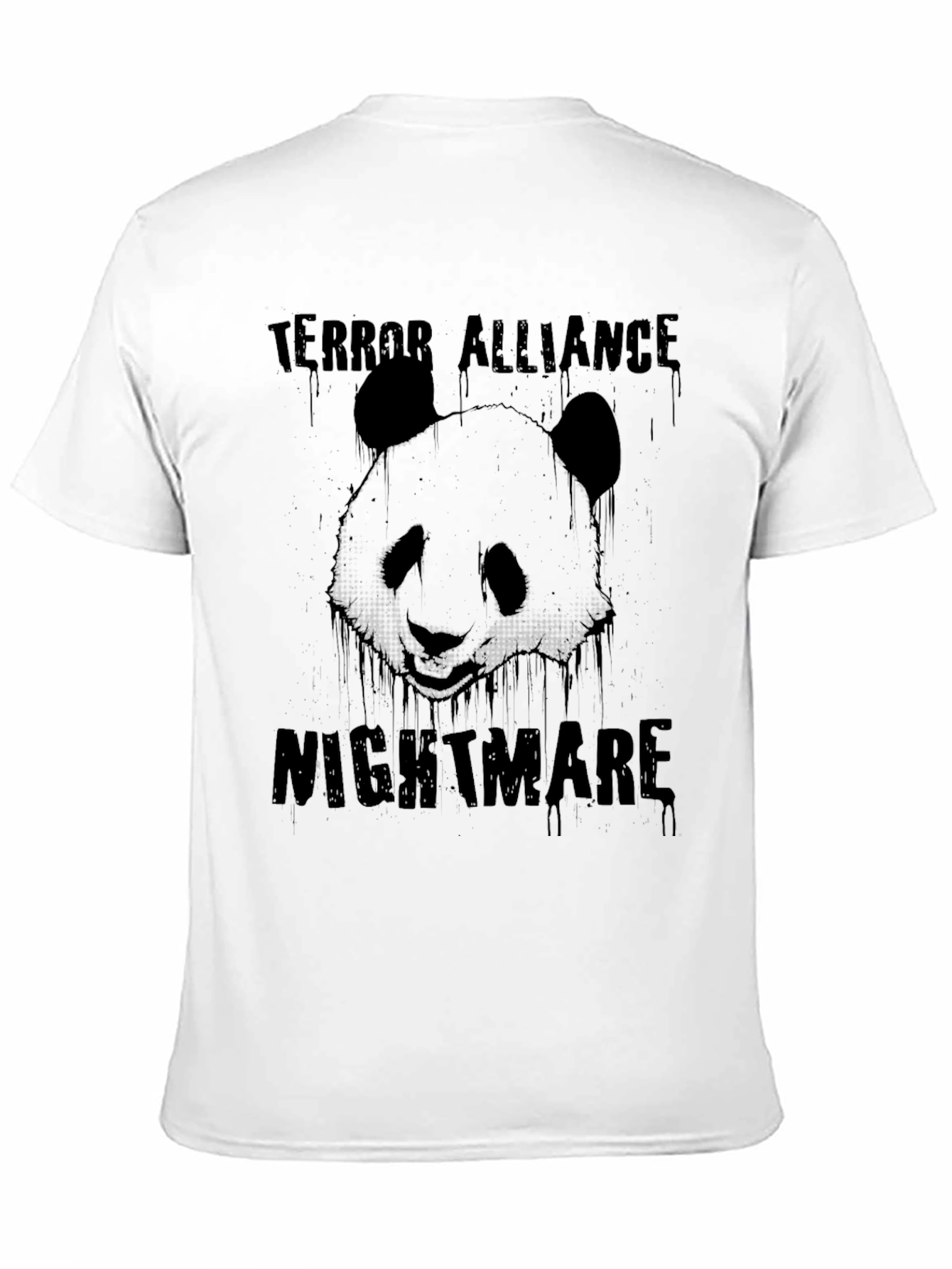 Terror Alliance Nightmare Panda Graphic T-Shirt