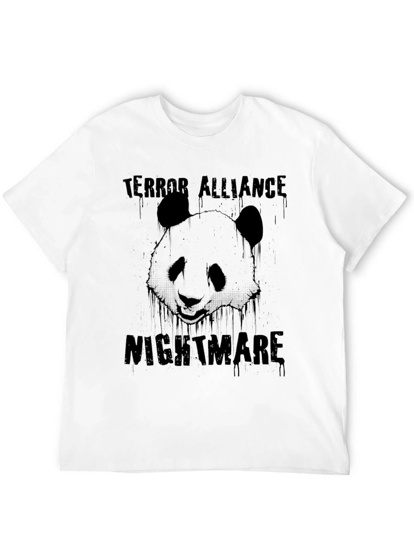 Terror Alliance Nightmare Panda Graphic T-Shirt