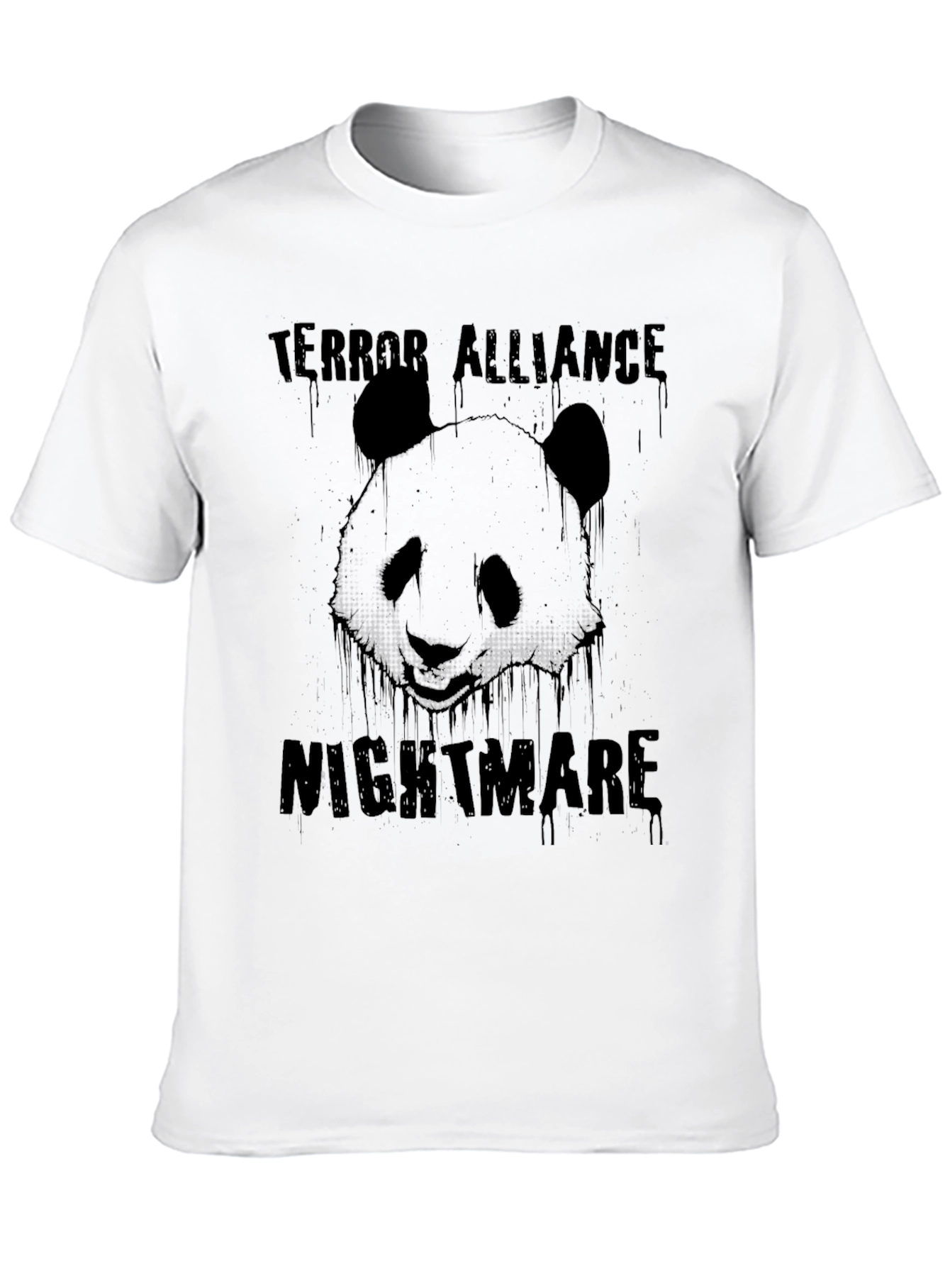 Terror Alliance Nightmare Panda Graphic T-Shirt