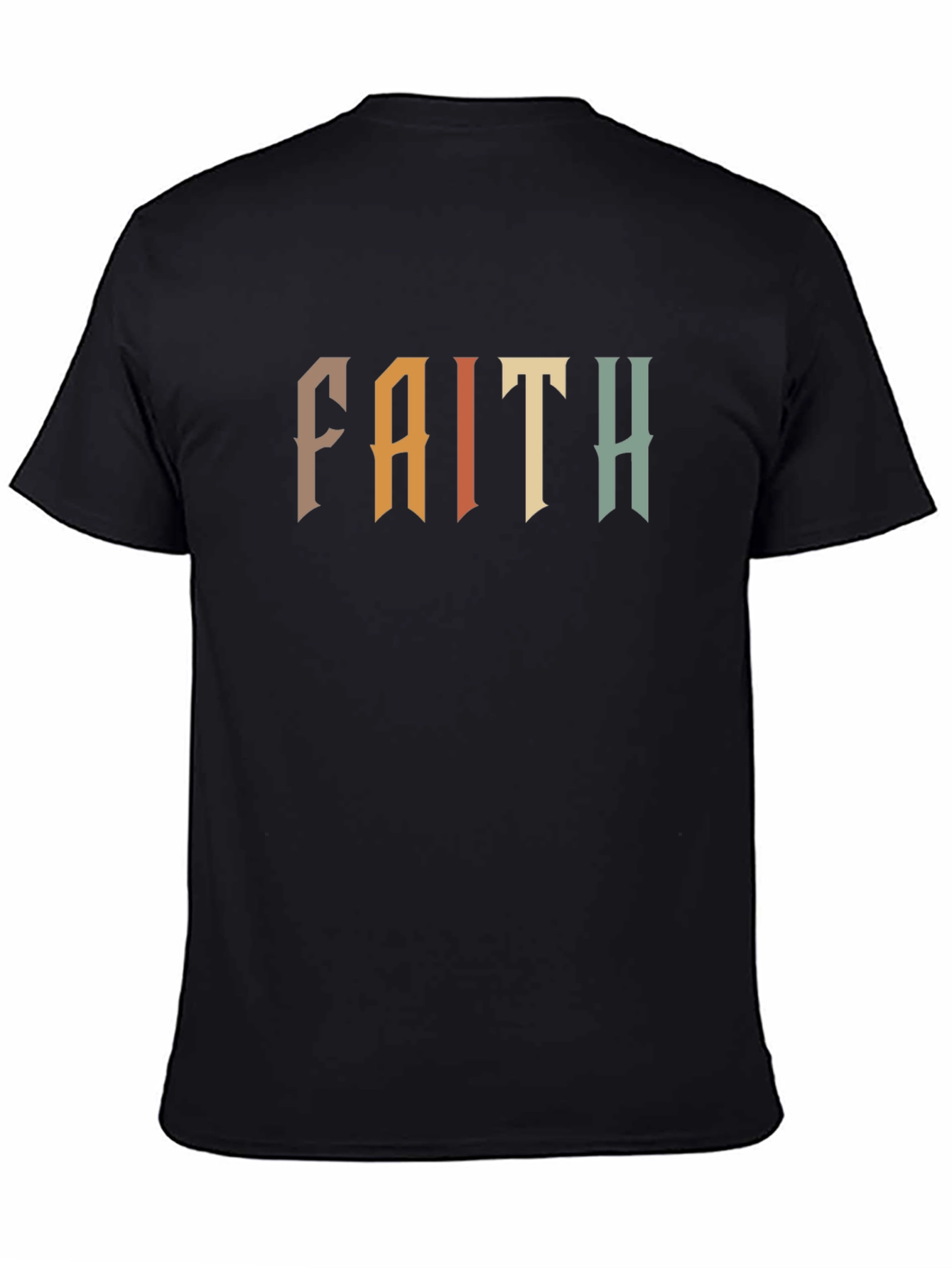 Faith Graphic Tee - Retro Design
