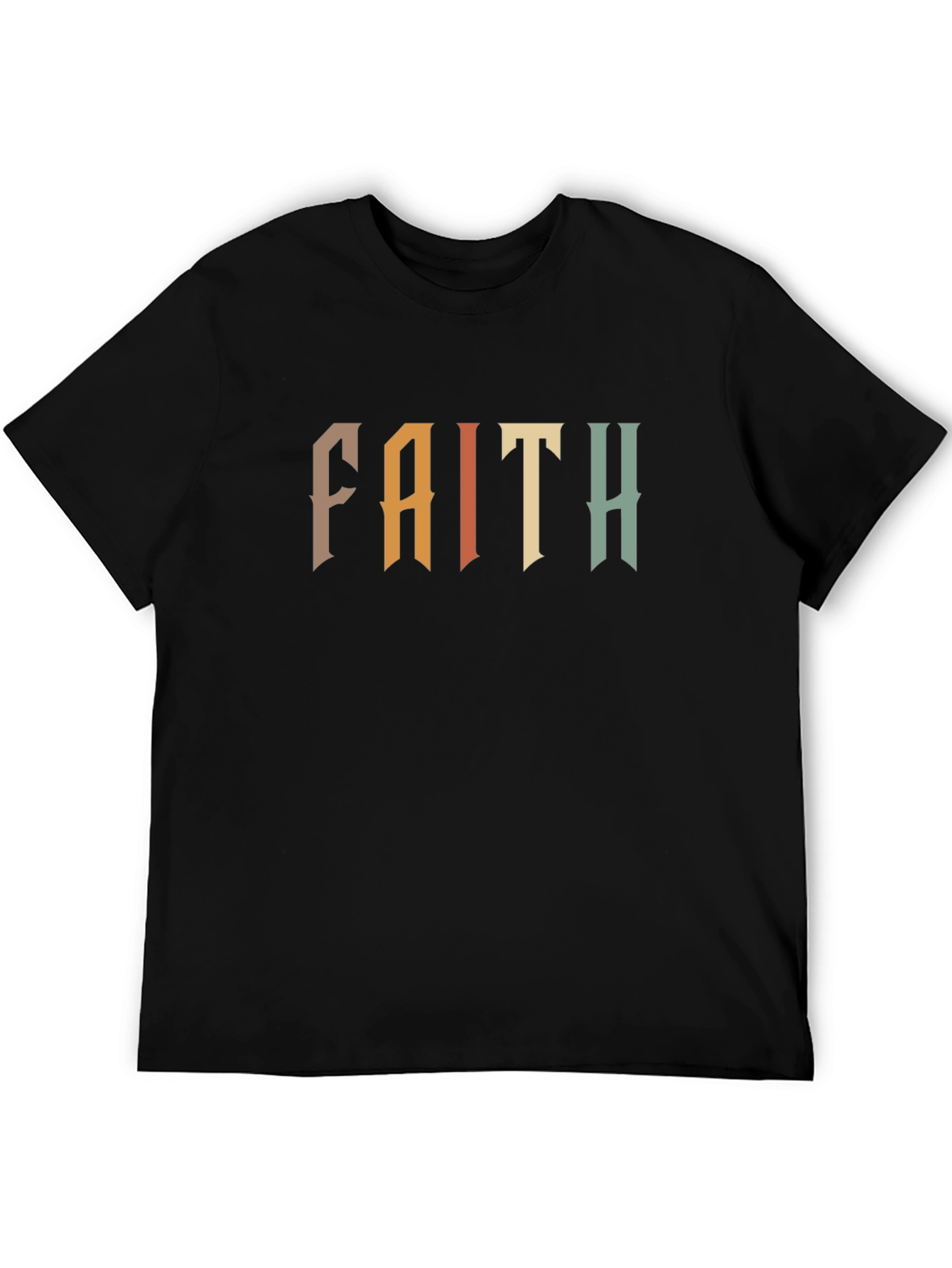 Faith Graphic Tee - Retro Design