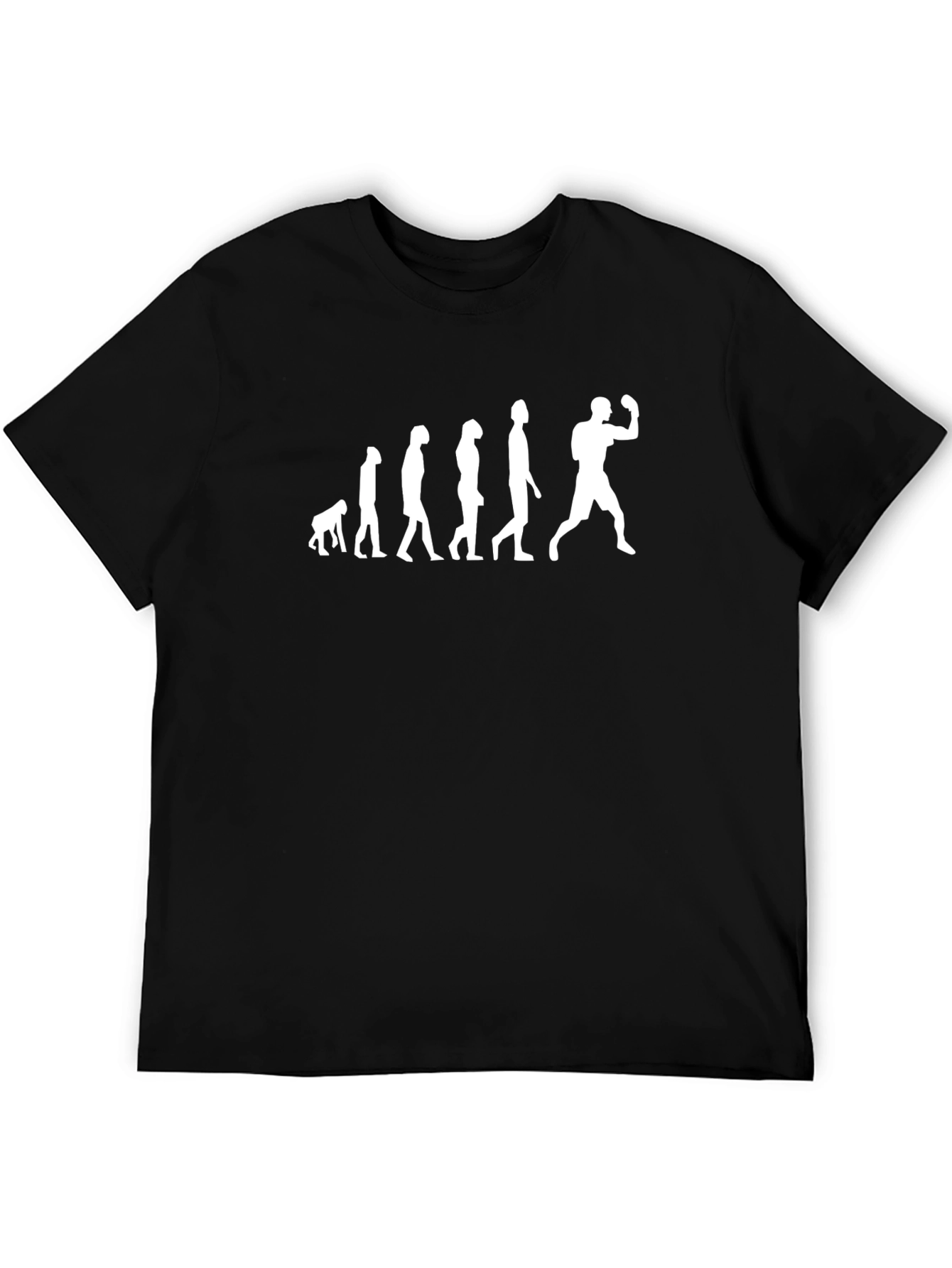Evolution of Boxing Mens Graphic T-Shirt