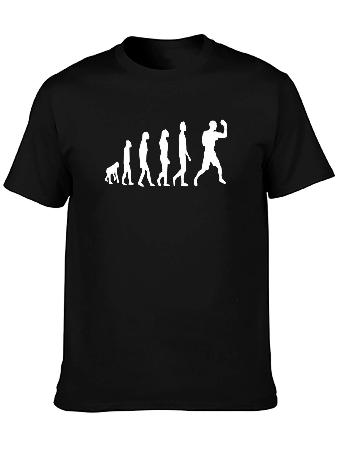 Evolution of Boxing Mens Graphic T-Shirt
