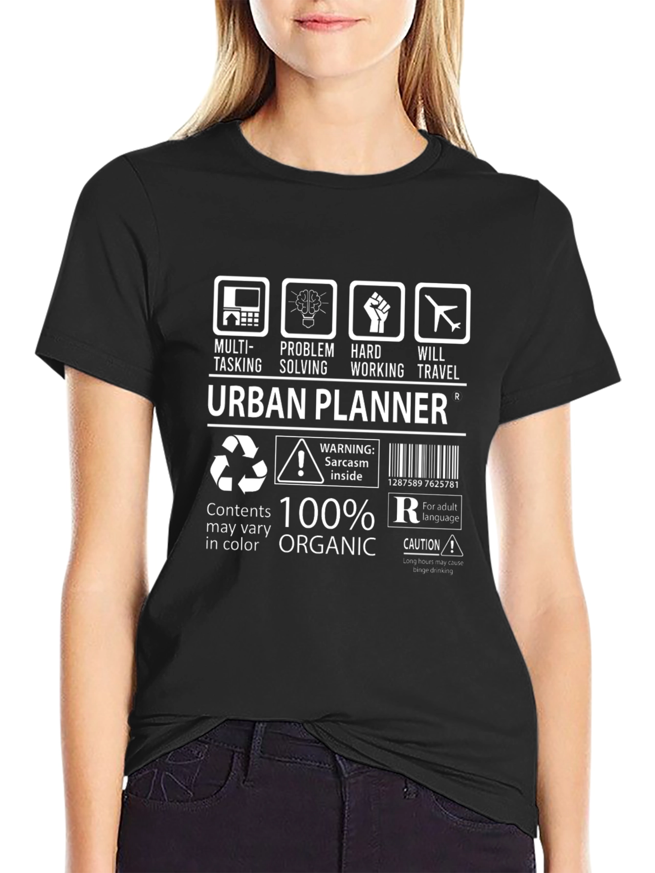 Urban Planner T-Shirt - Multi-Tasking Organic