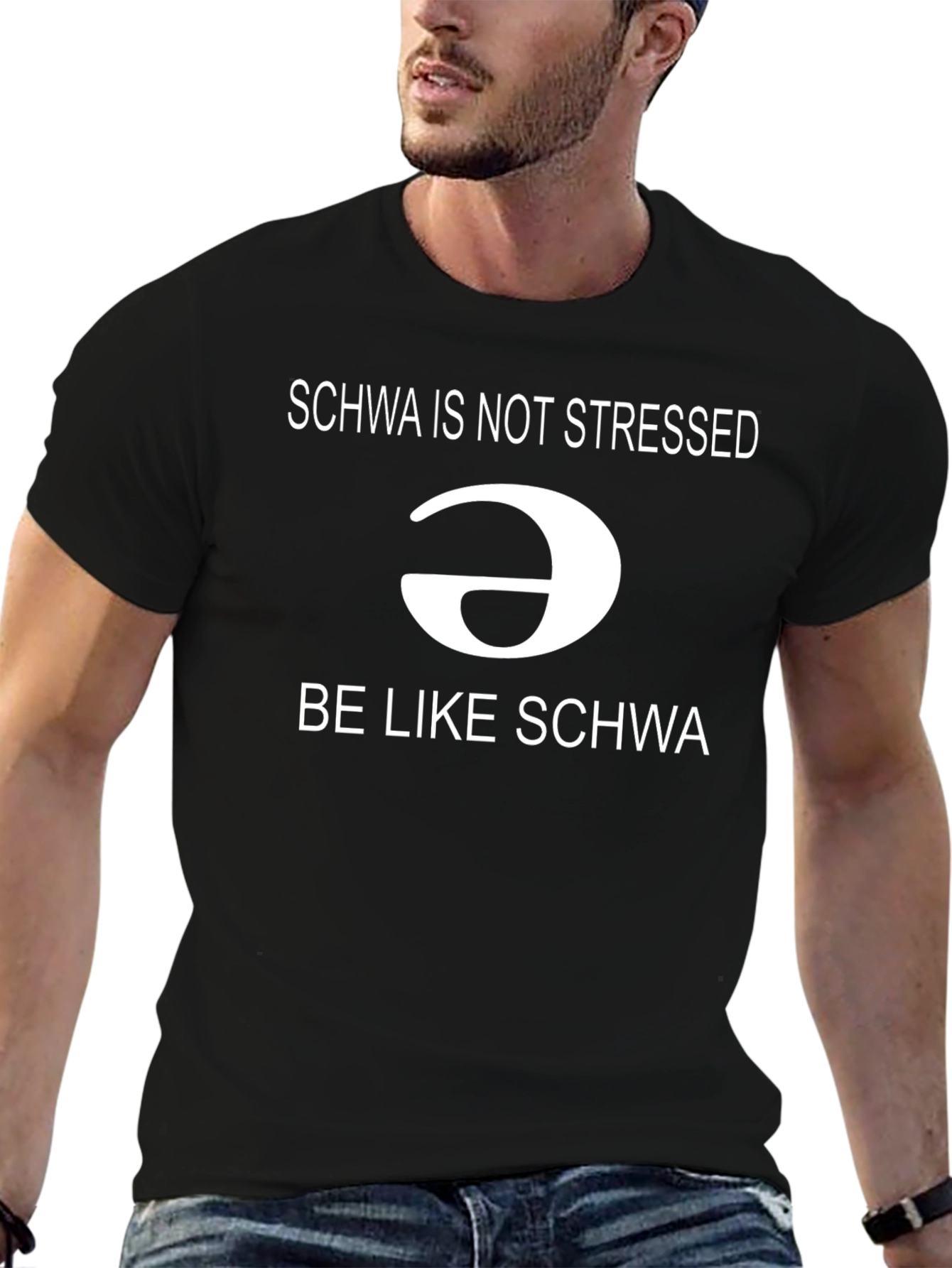 Funny Schwa Phonetics T-Shirt