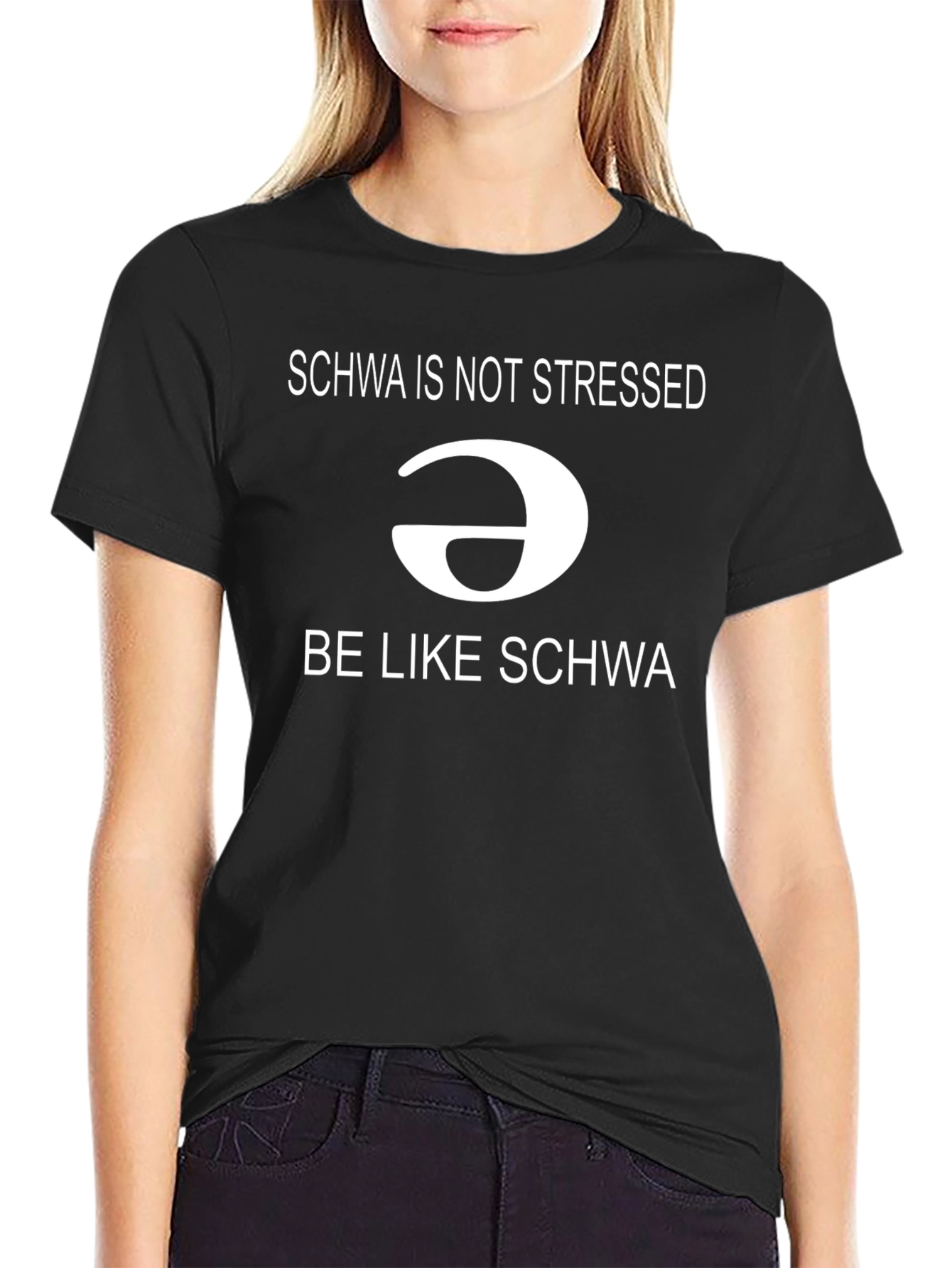 Funny Schwa Phonetics T-Shirt
