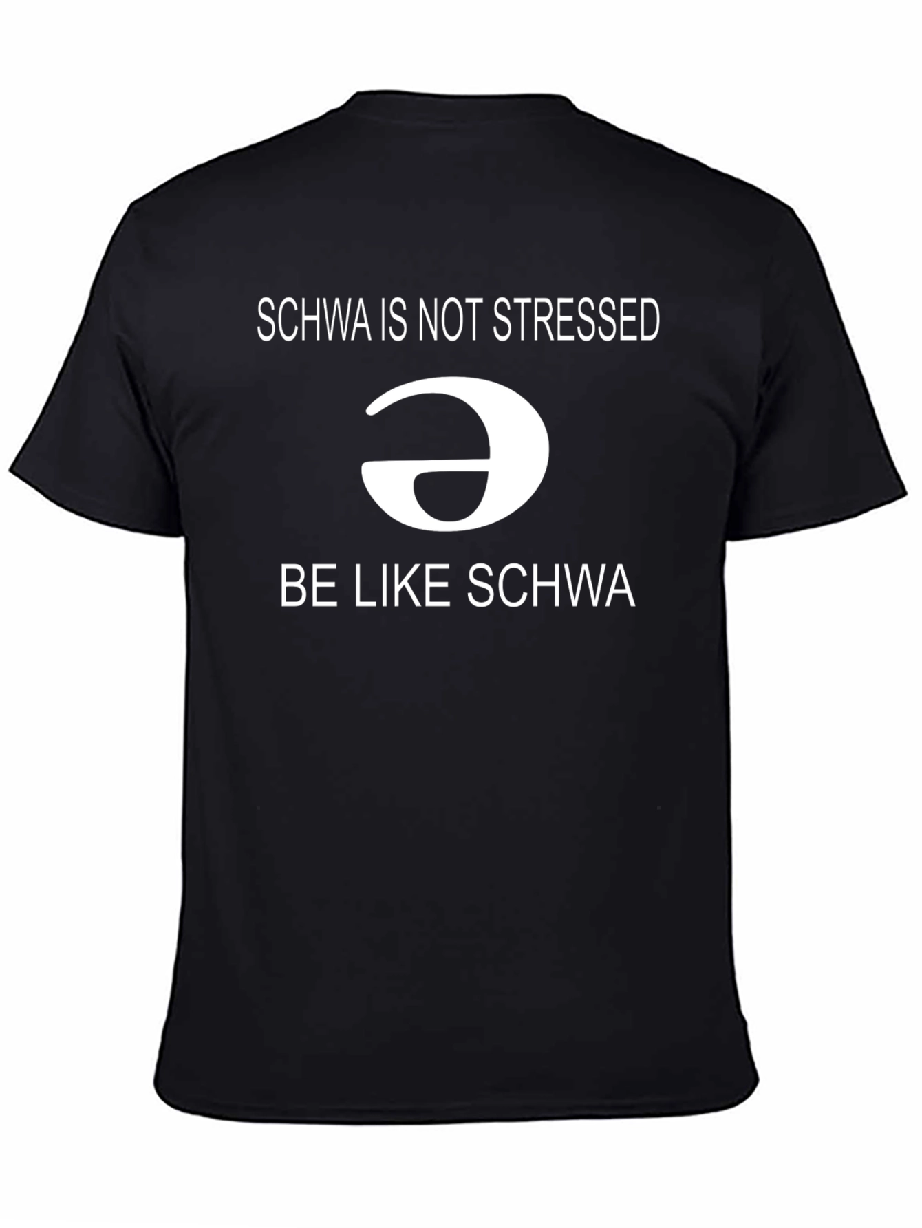 Funny Schwa Phonetics T-Shirt