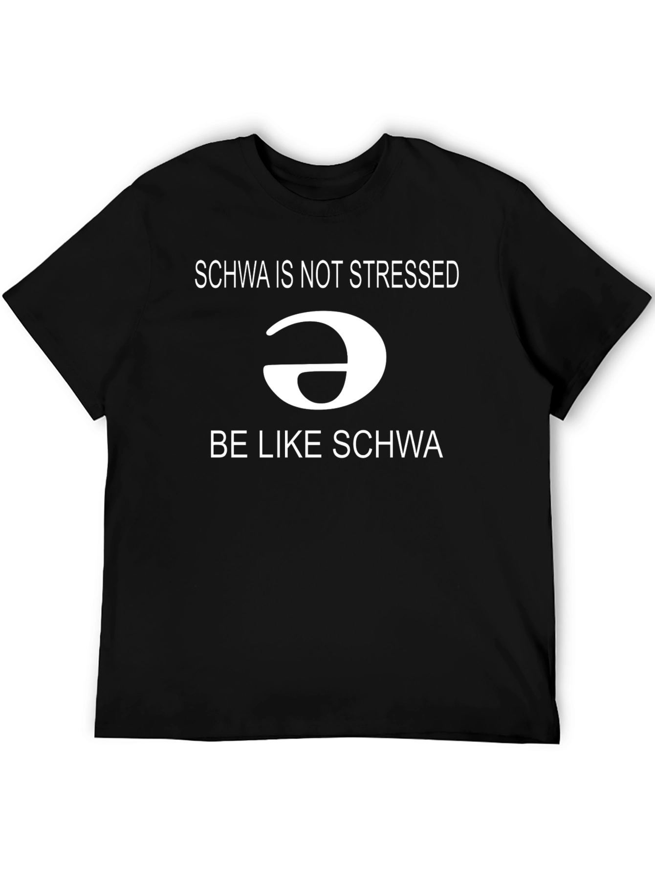 Funny Schwa Phonetics T-Shirt