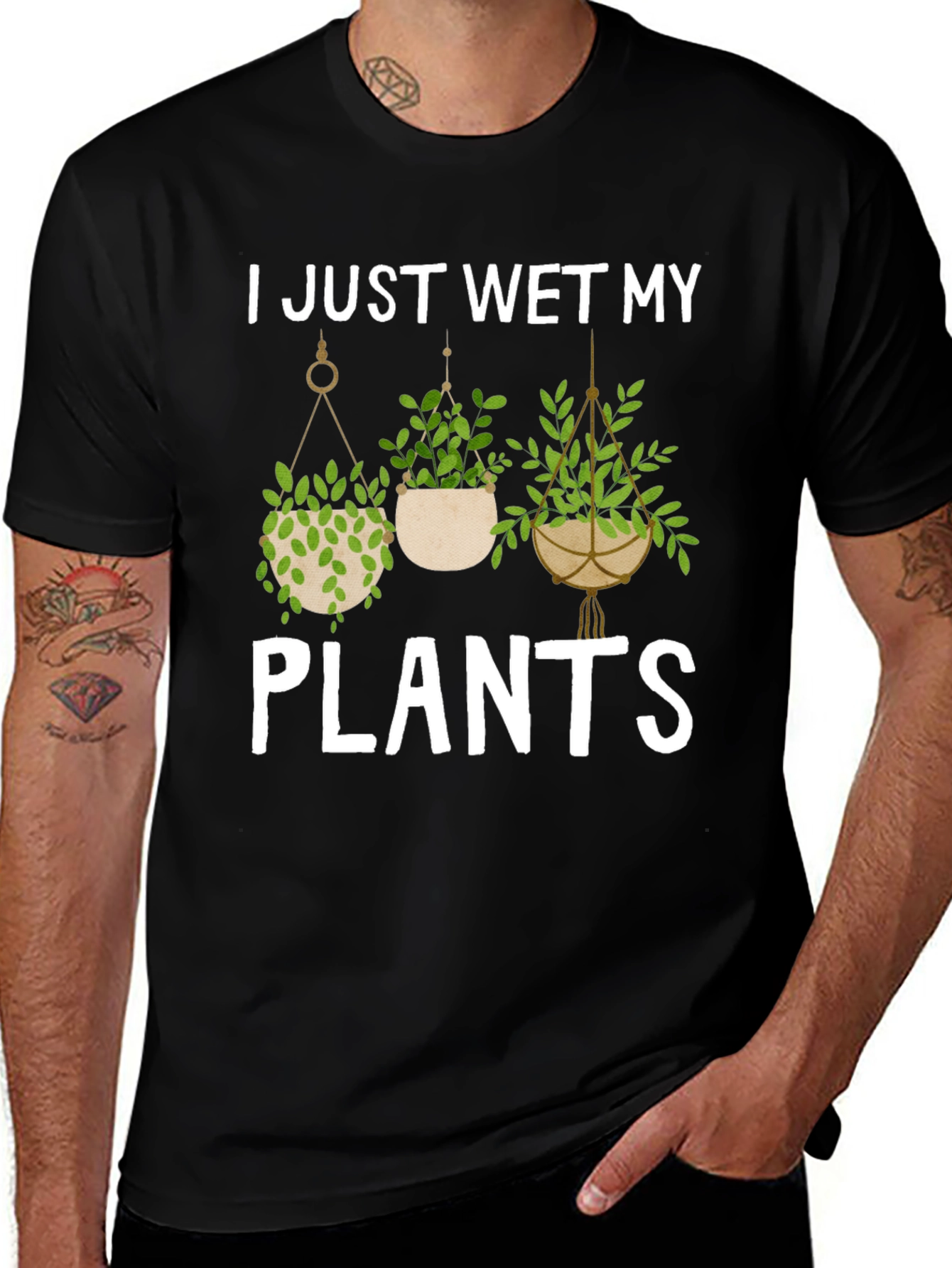 I Just Wet My Plants Graphic Tee