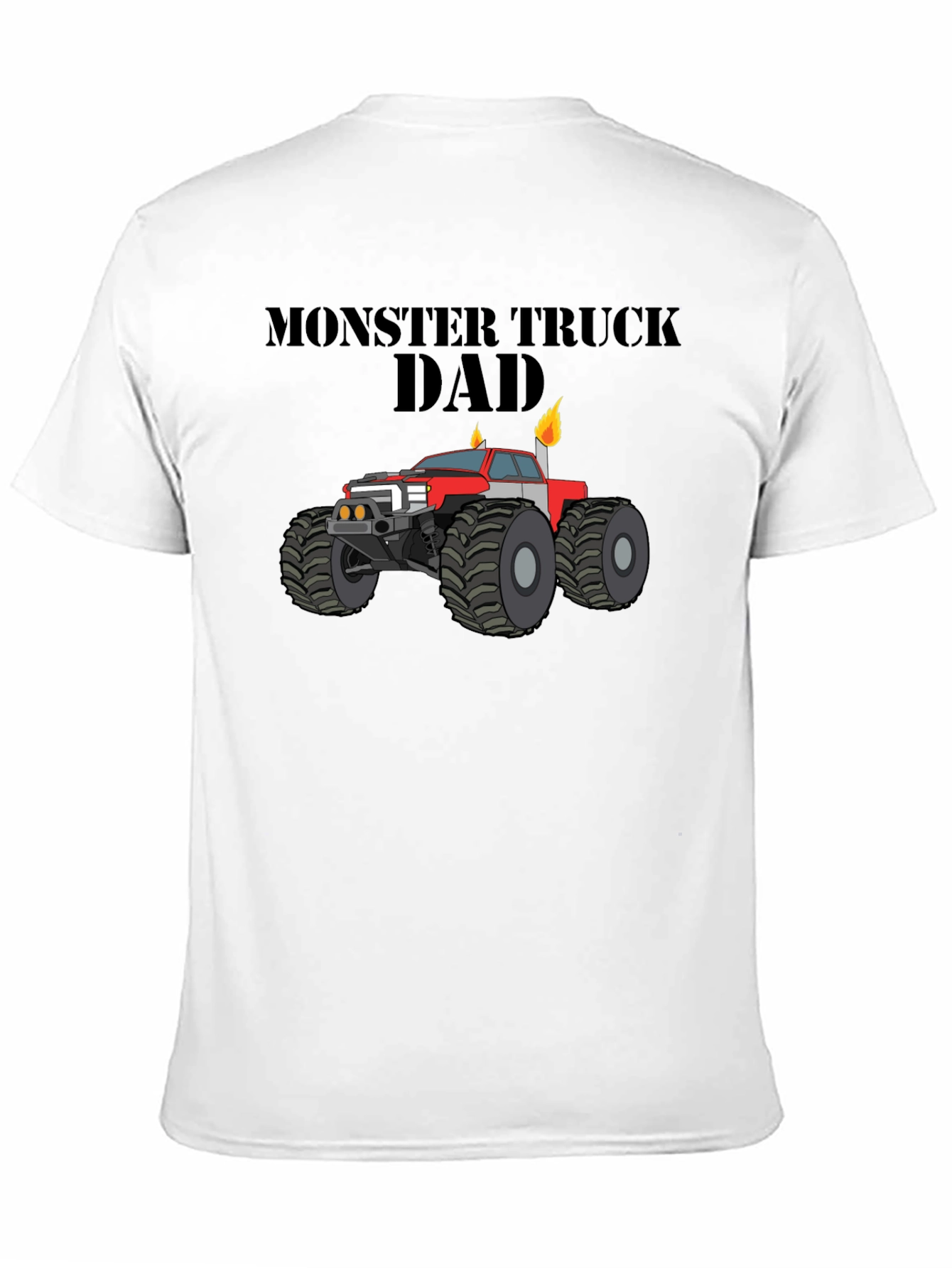 Monster Truck Dad Graphic T-Shirt