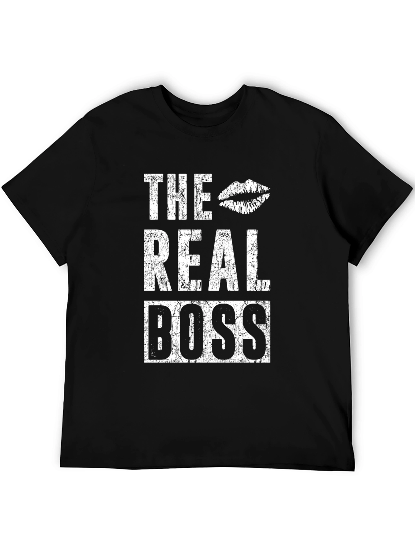 The Real Boss Graphic T-Shirt - Black