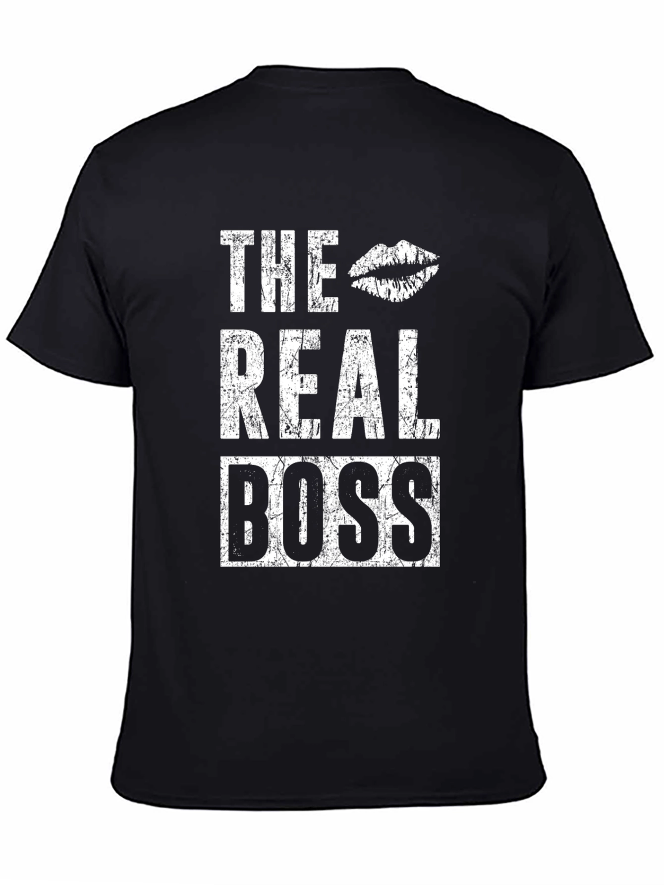 The Real Boss Graphic T-Shirt - Black