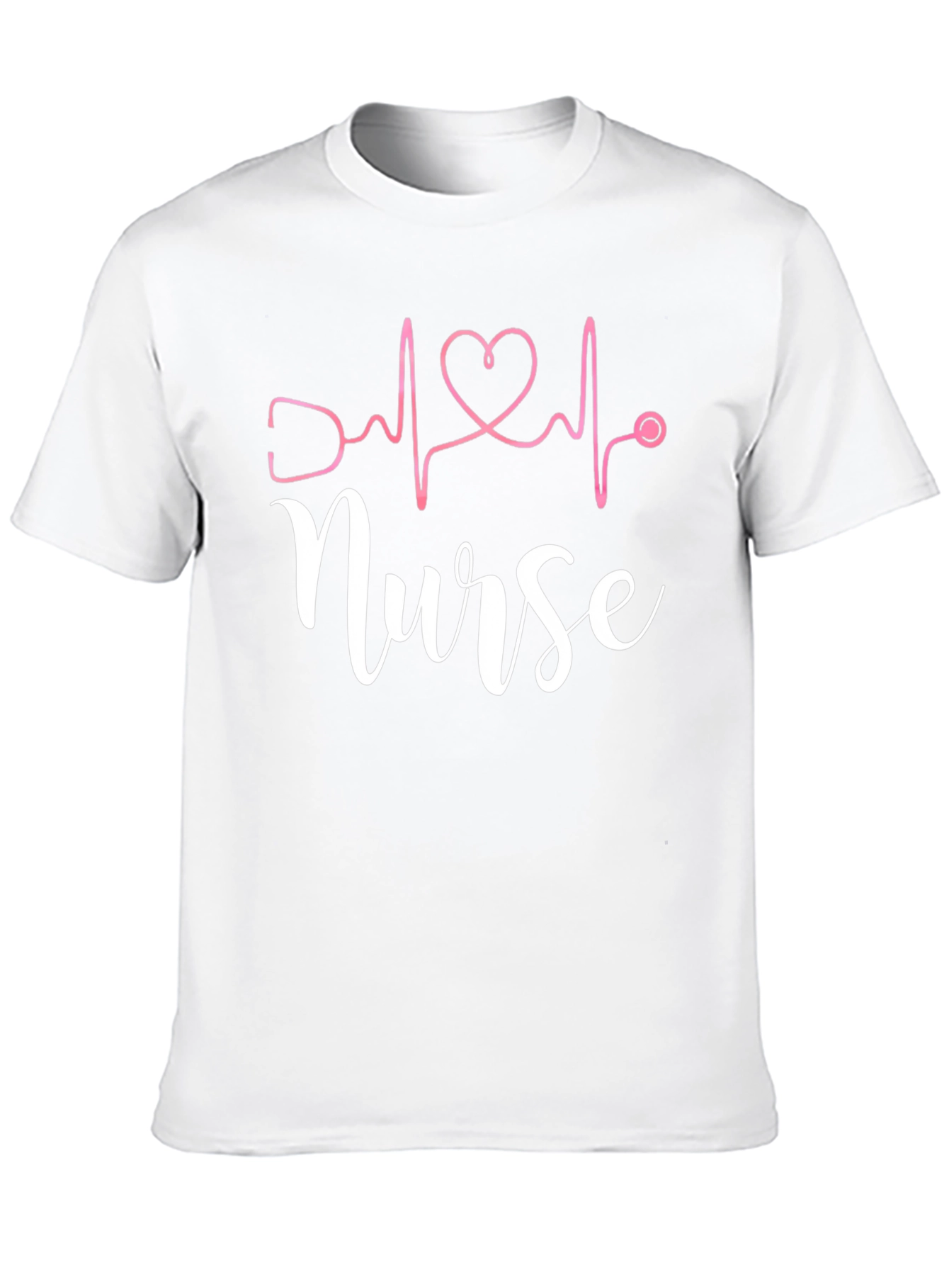 Nurse Heartbeat Stethoscope T-Shirt