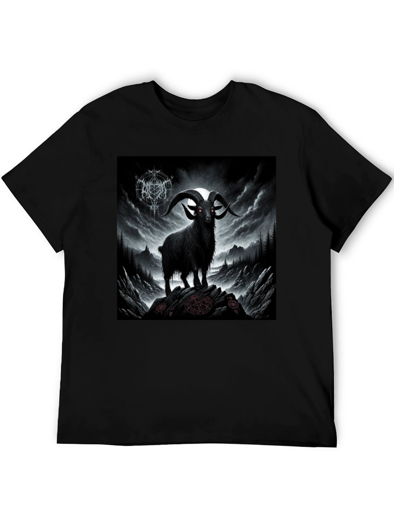 Black Goat T-Shirt - Occult Graphic Tee
