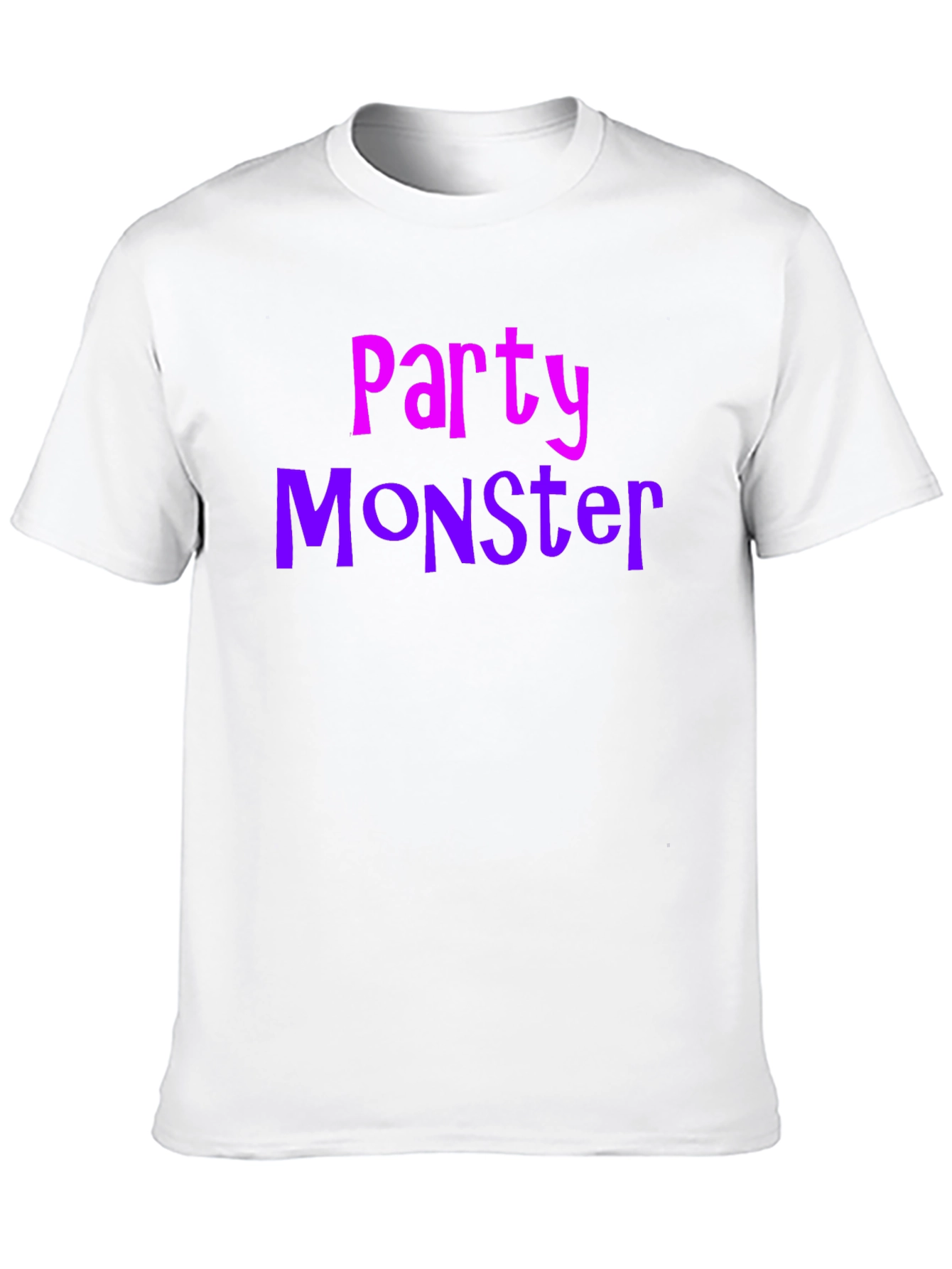 Party Monster Graphic T-Shirt - Black Cotton