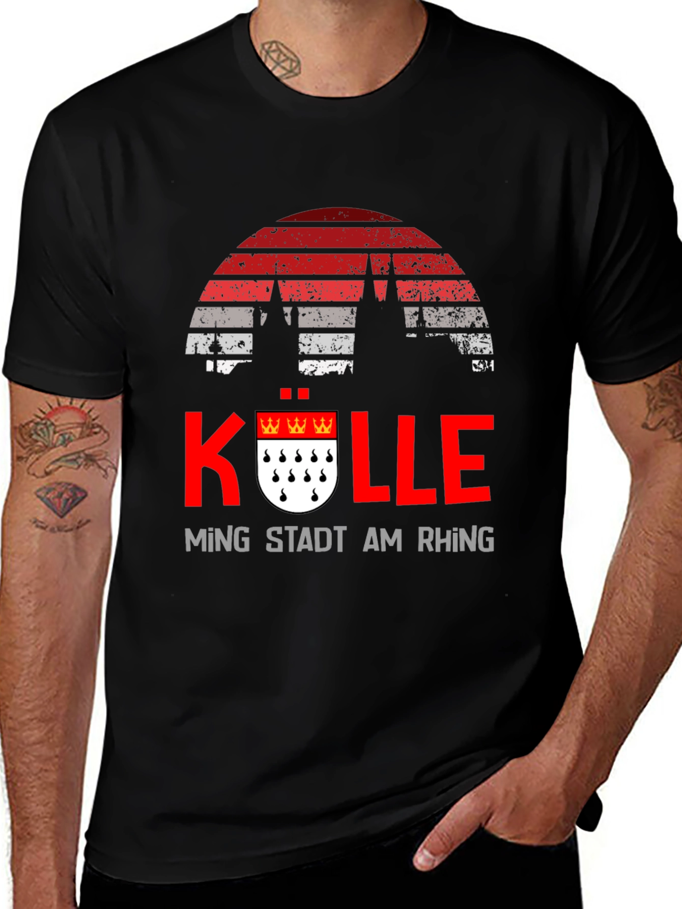 Köln Deutschland T-Shirt - Cologne Germany Pride Tee