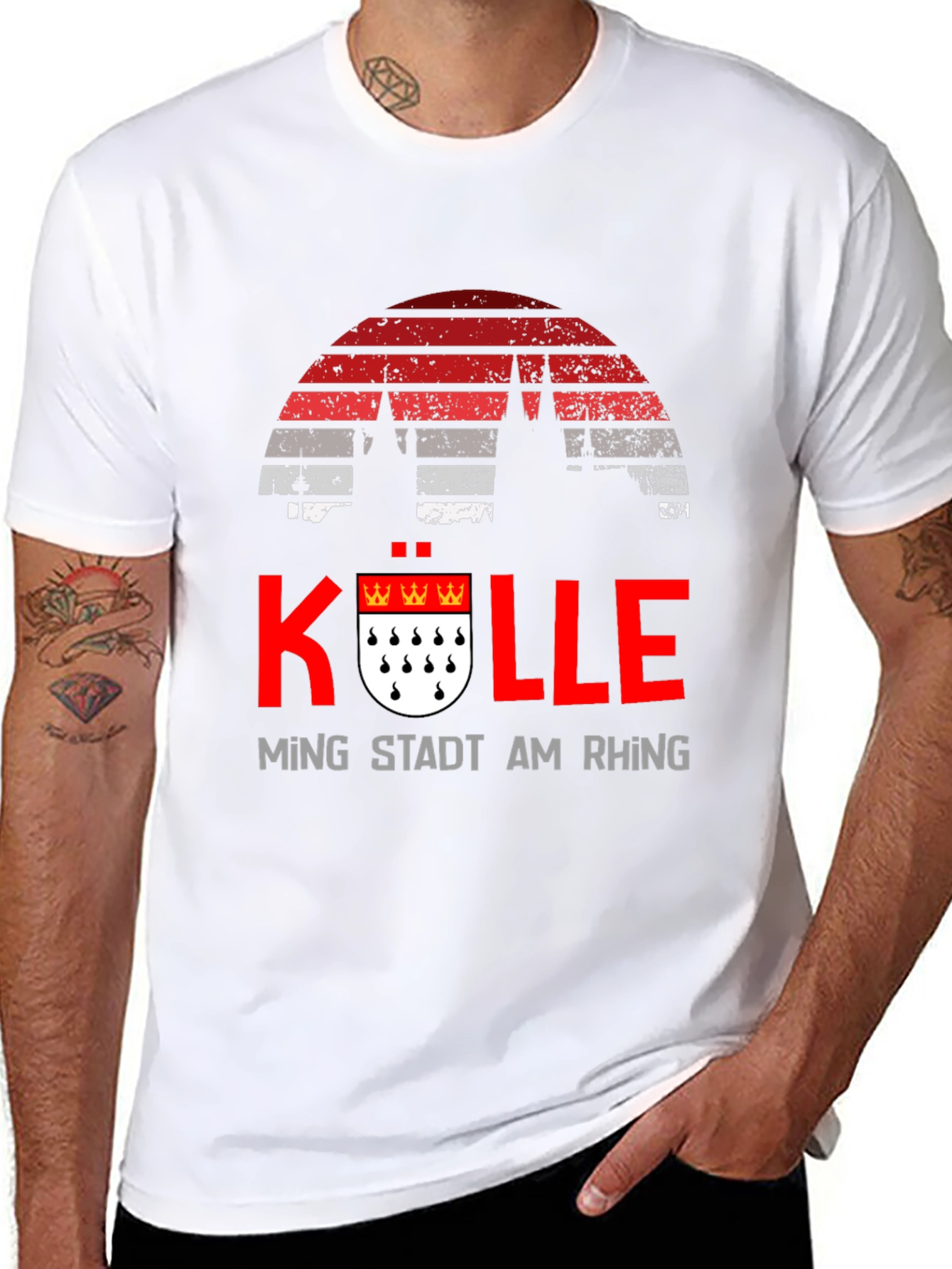 Köln Deutschland T-Shirt - Cologne Germany Pride Tee