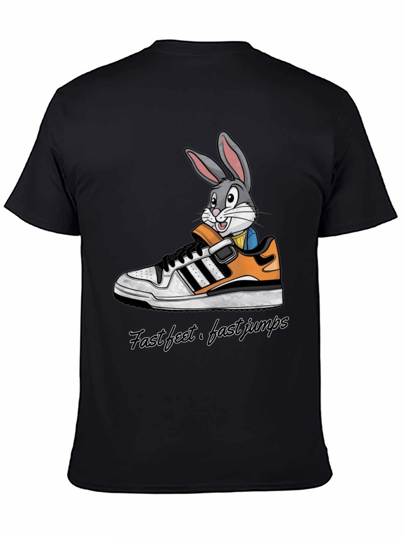 Rabbit in Shoe Graphic Tee - Fast Feet