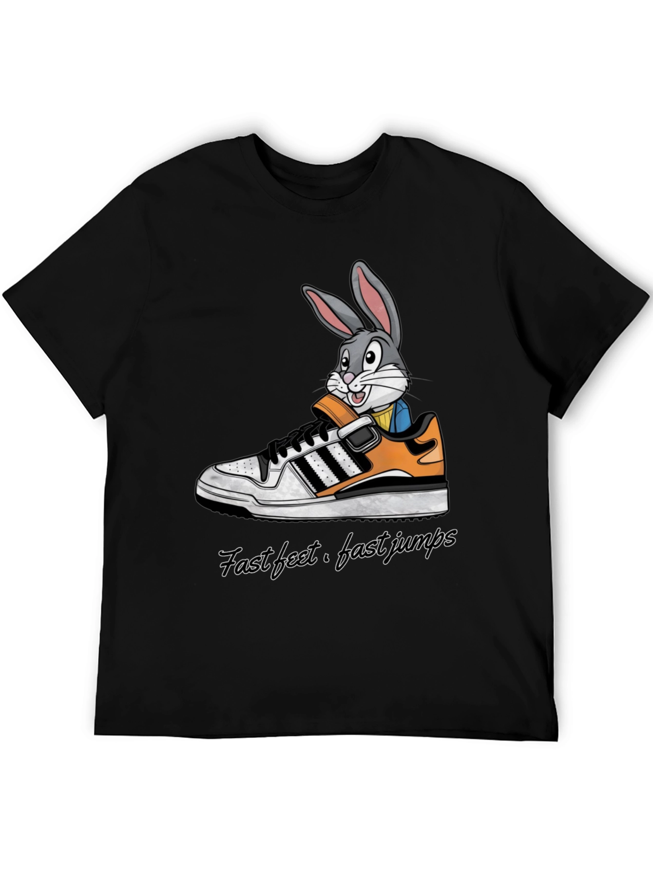 Rabbit in Shoe Graphic Tee - Fast Feet