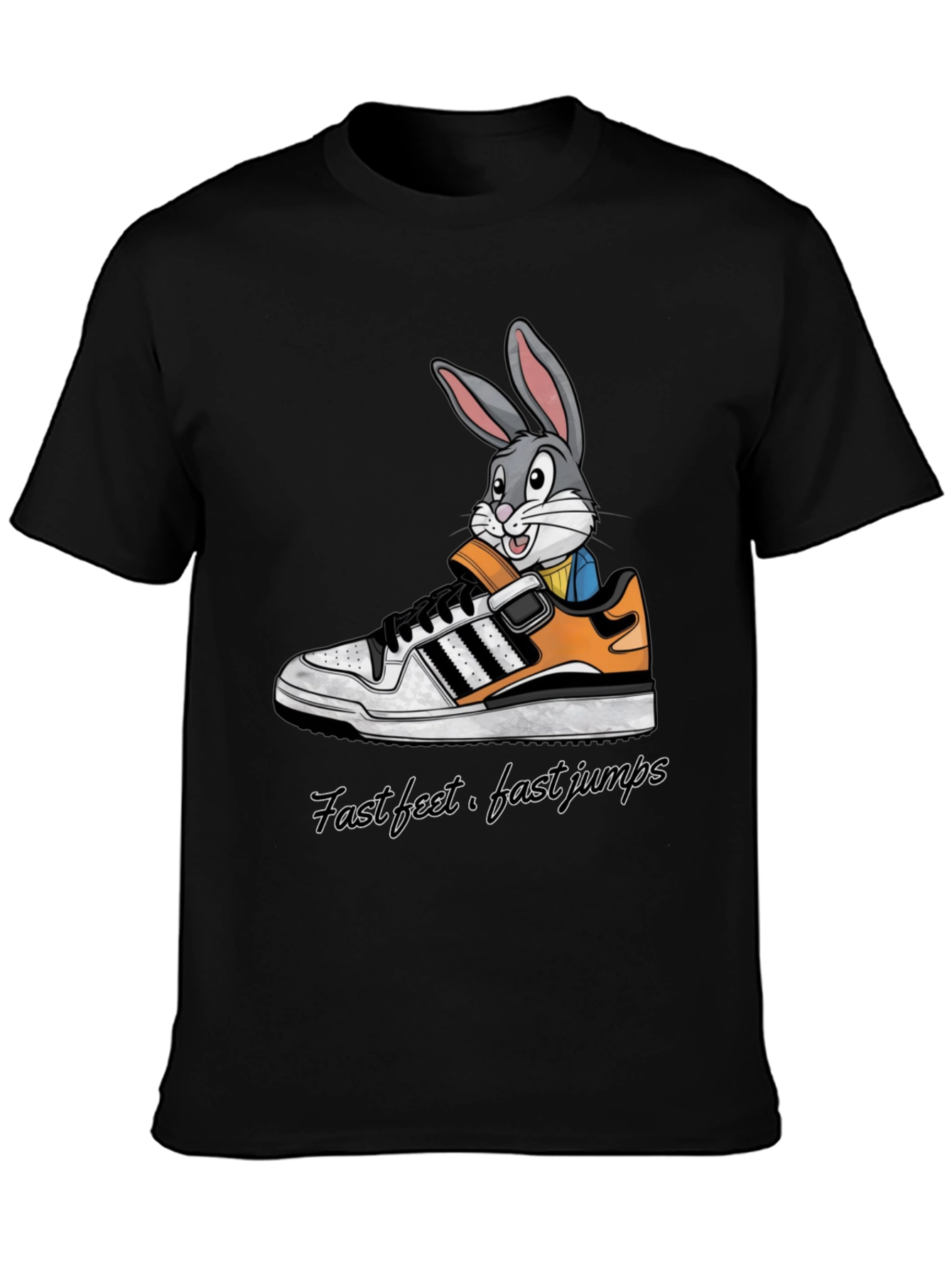 Rabbit in Shoe Graphic Tee - Fast Feet