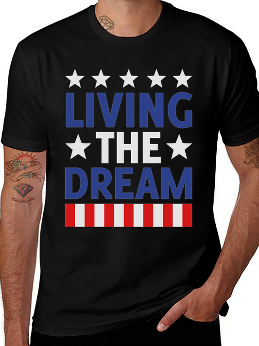 Living the Dream Patriotic T-Shirt