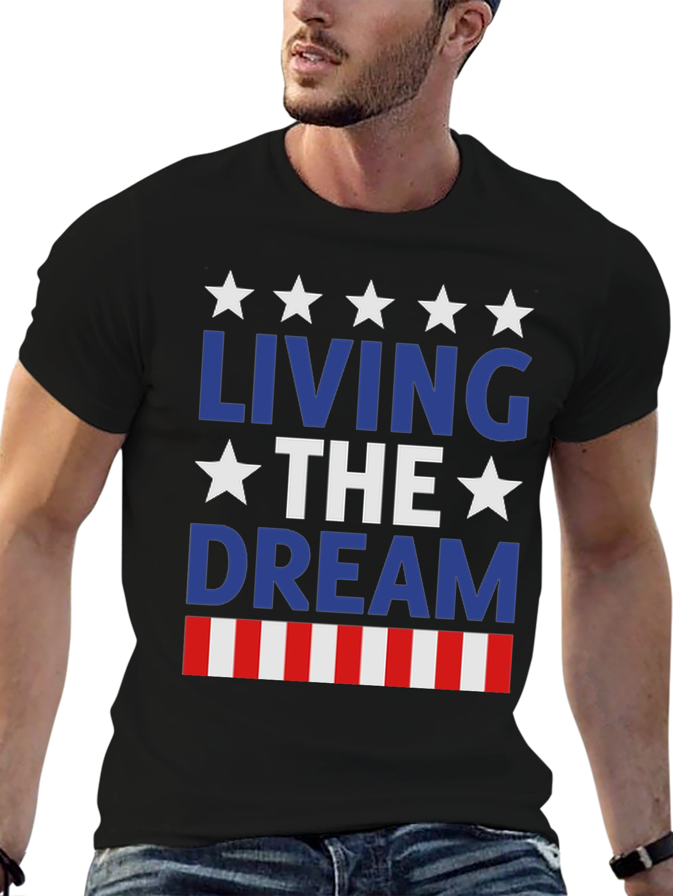 Living the Dream Patriotic T-Shirt