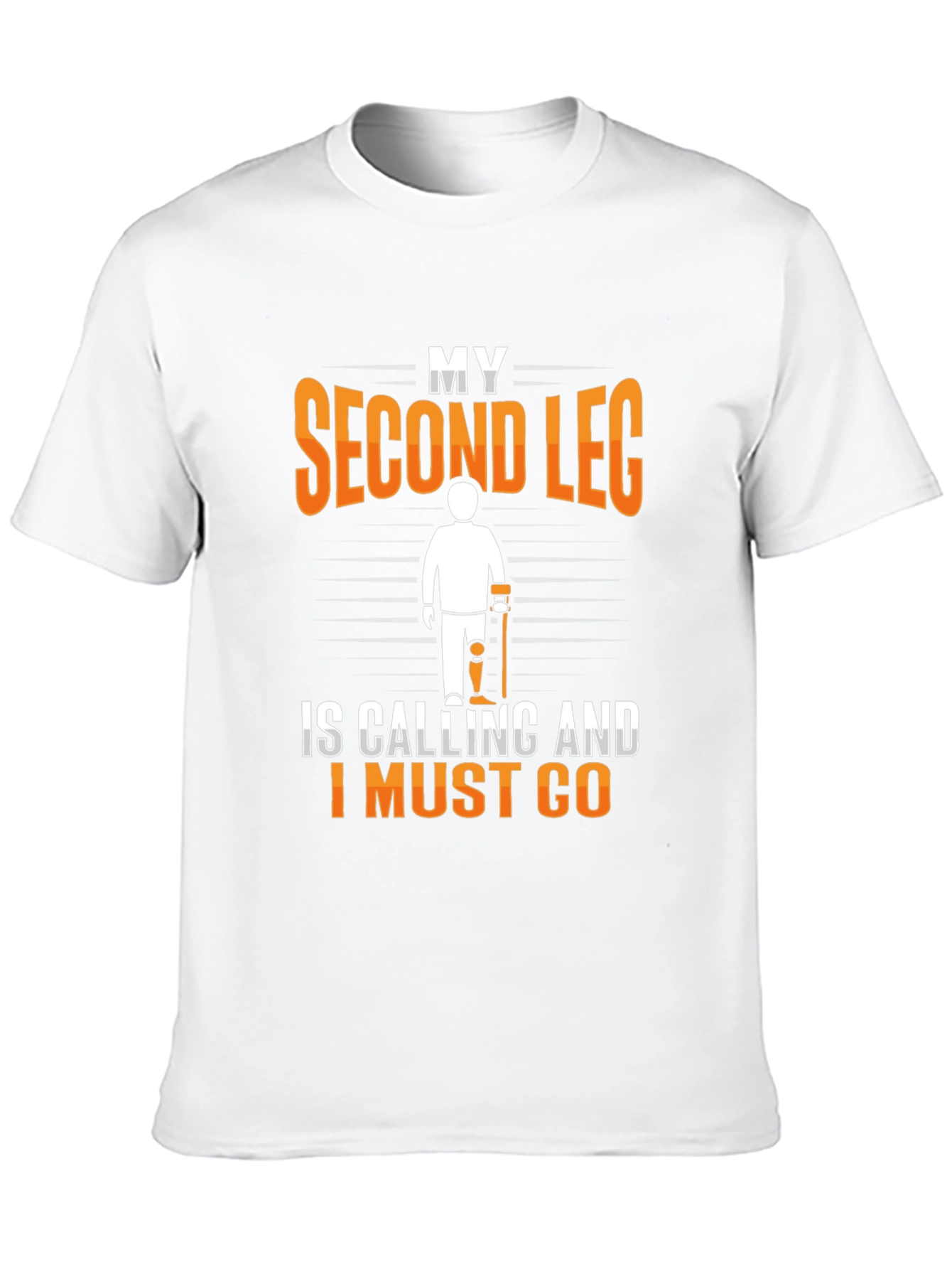 My Second Leg Funny Amputee T-Shirt