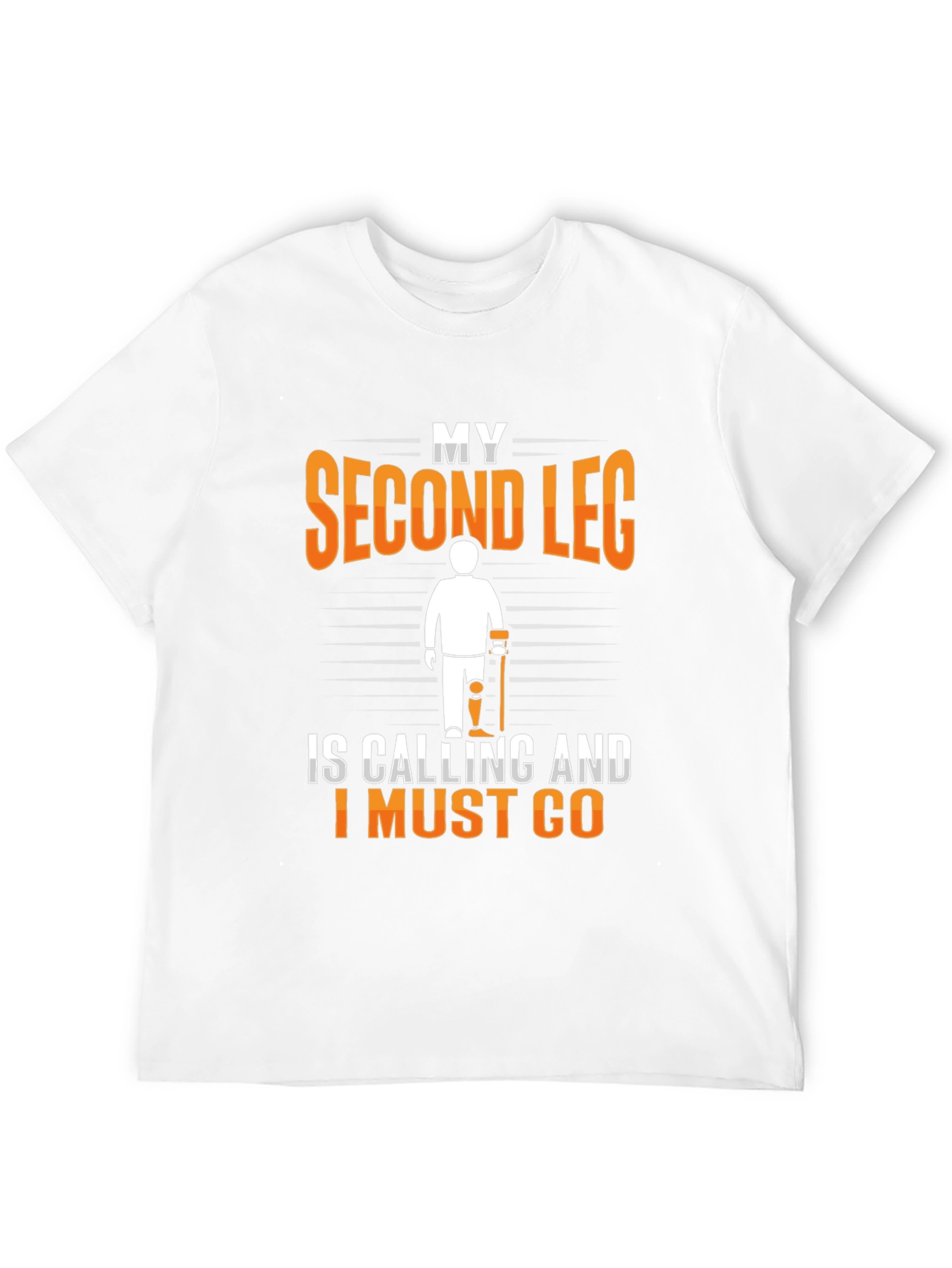 My Second Leg Funny Amputee T-Shirt