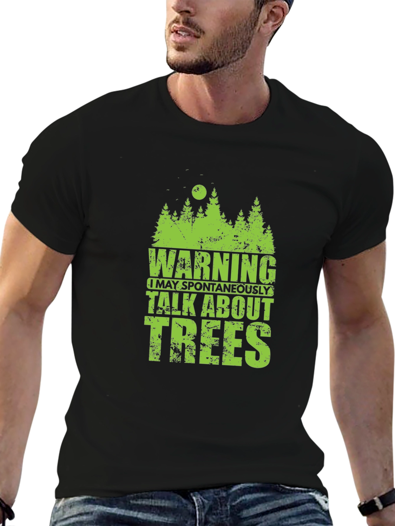 Warning May Spontaneously Talk About Trees T-Shirt