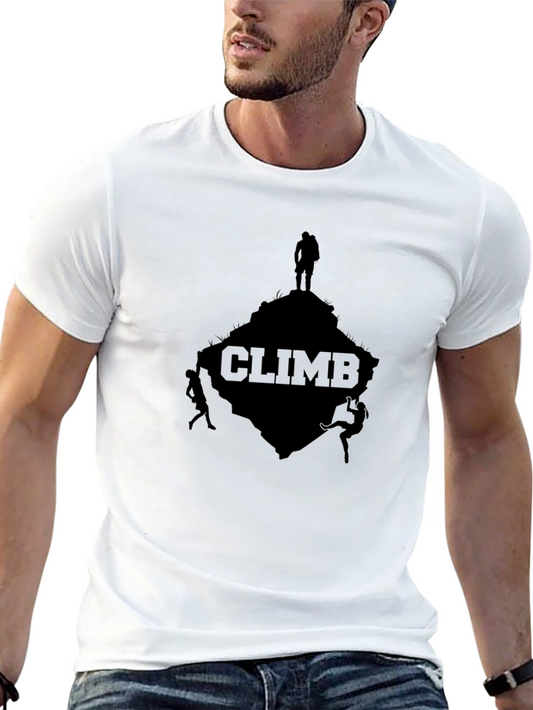 Climb Graphic T-Shirt - Mountain Adventure