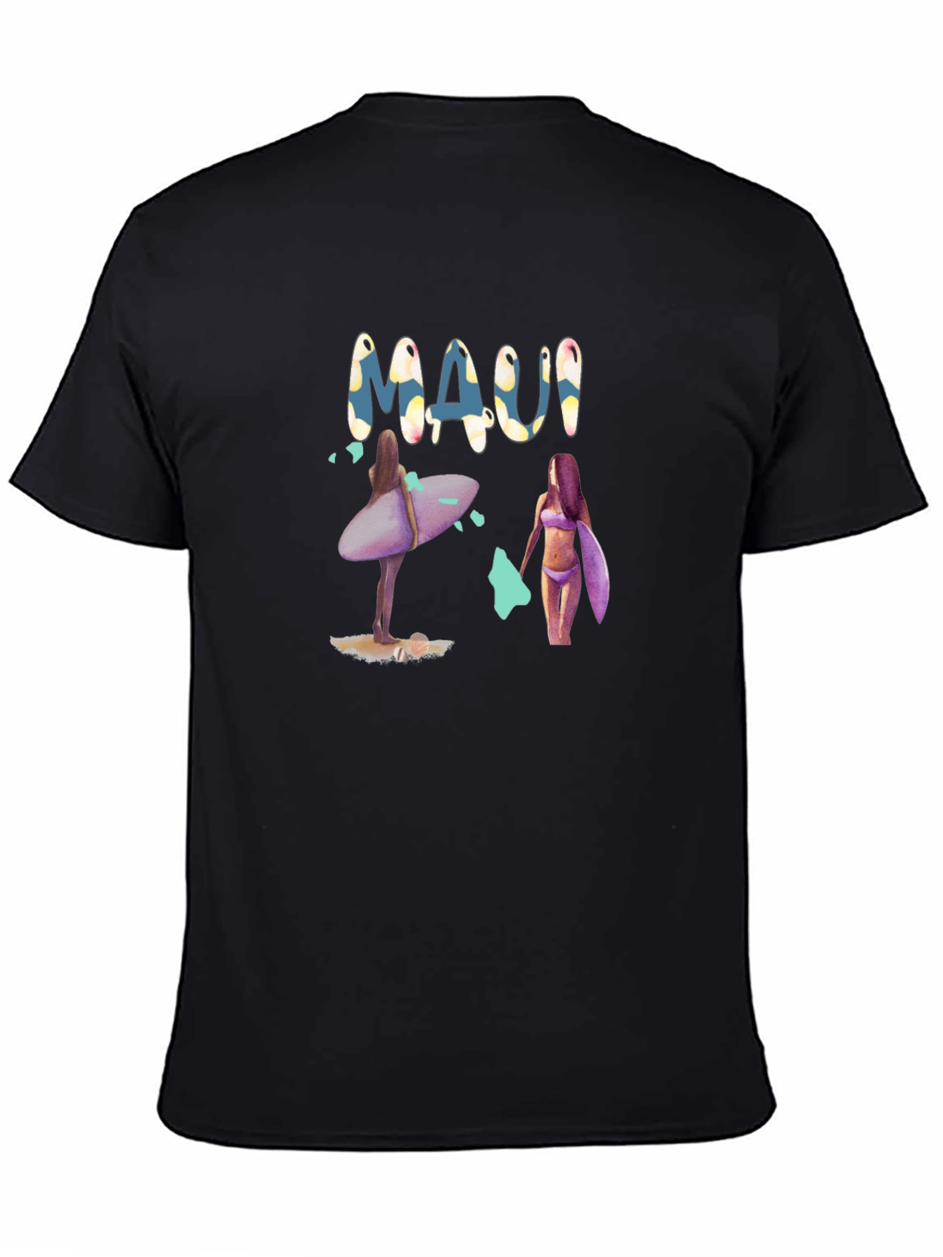 Maui Surf Graphic Tee - Vacation Vibes T-Shirt