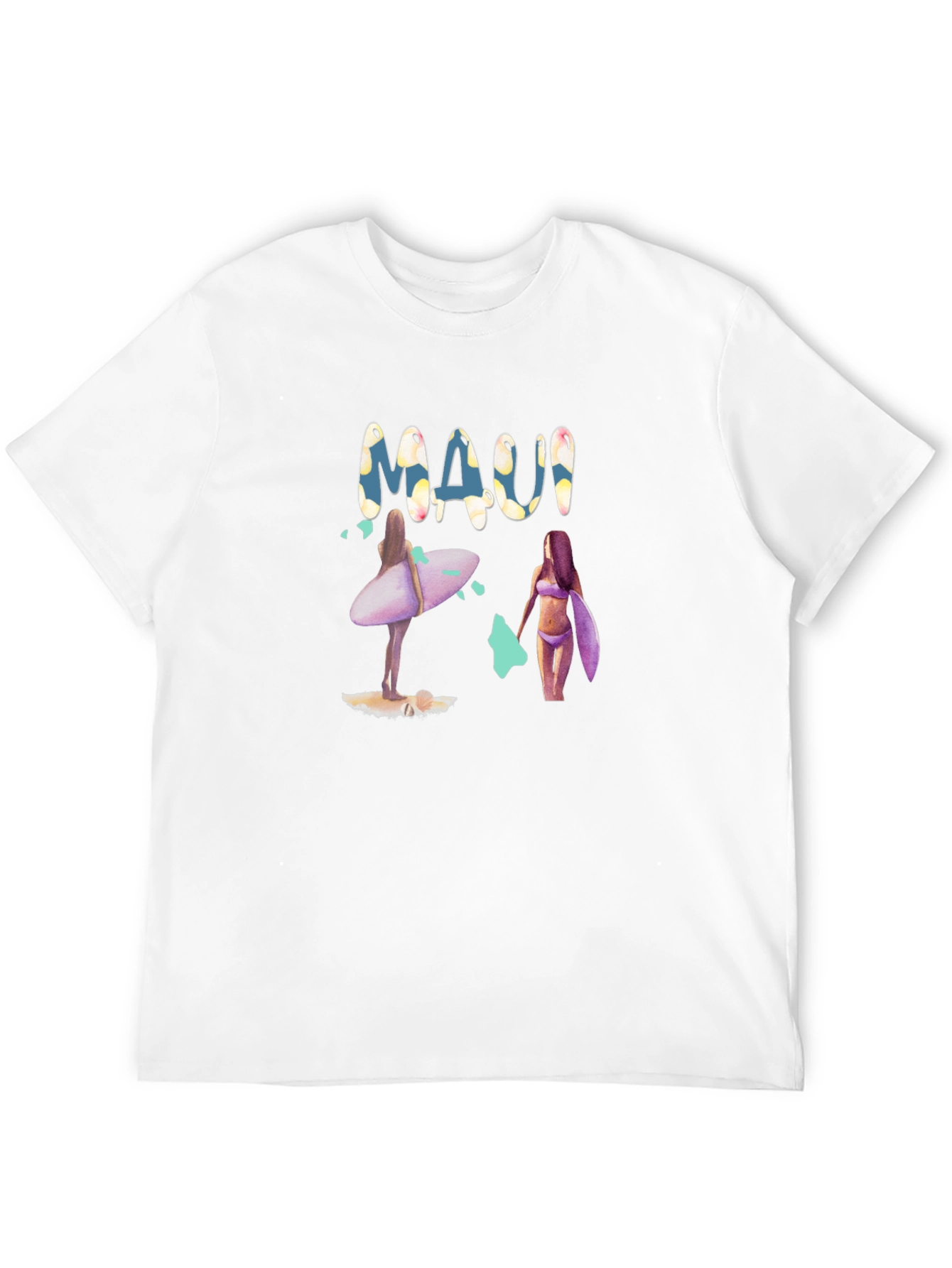 Maui Surf Graphic Tee - Vacation Vibes T-Shirt