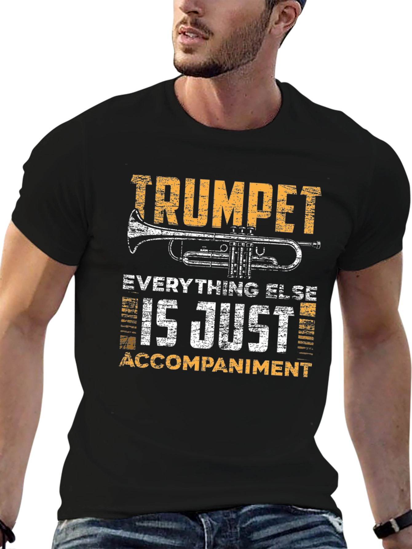 Trumpet Accompaniment Music T-Shirt