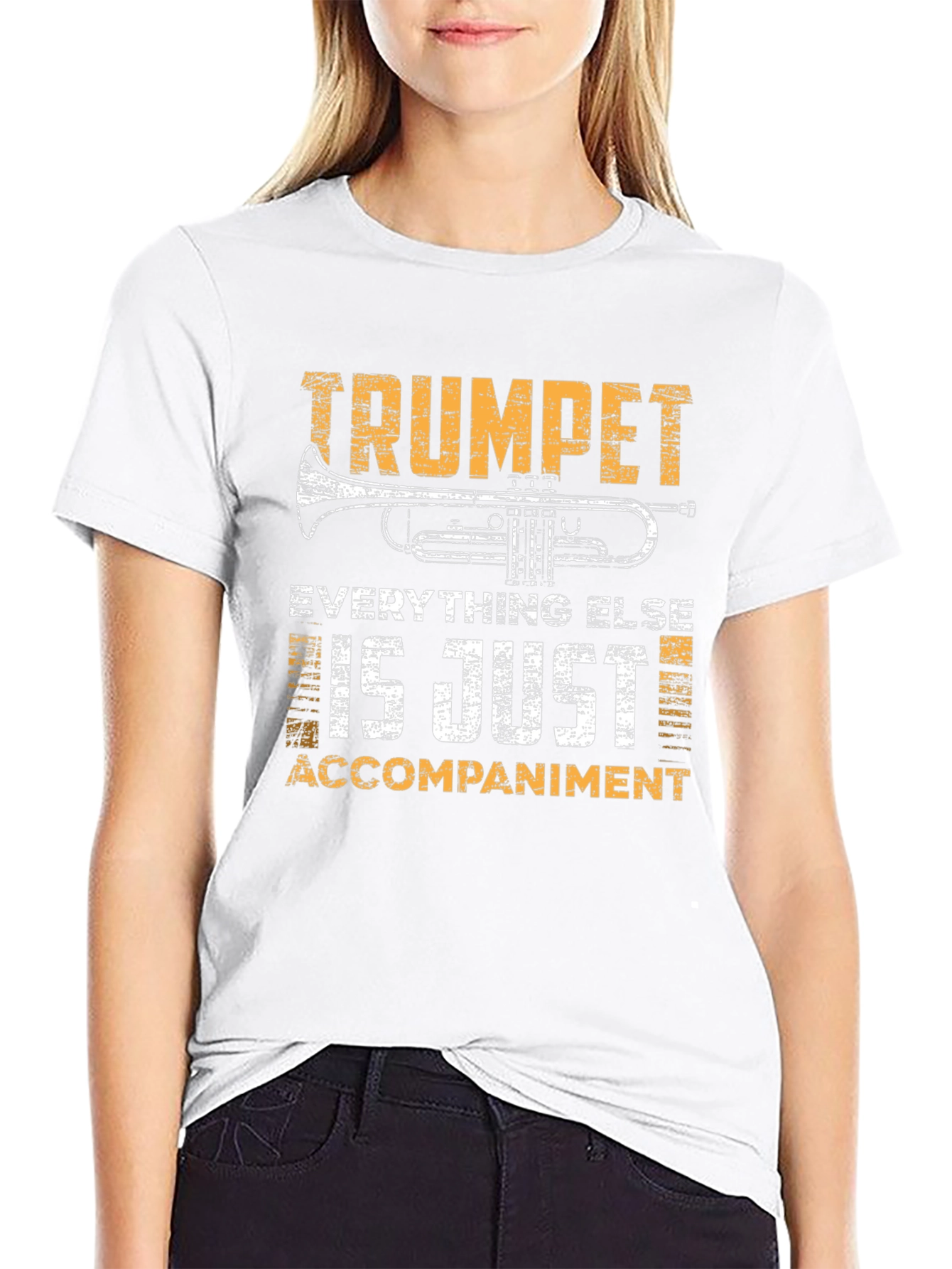 Trumpet Accompaniment Music T-Shirt