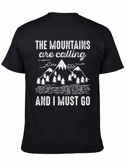 Mountain Calling Graphic Tee - Adventure Awaits!