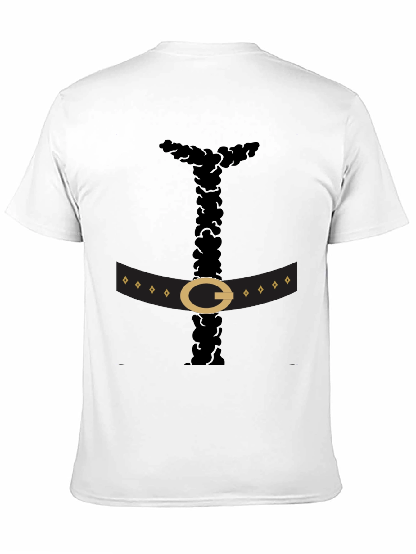 Funny Pilgrim Costume Black T-Shirt
