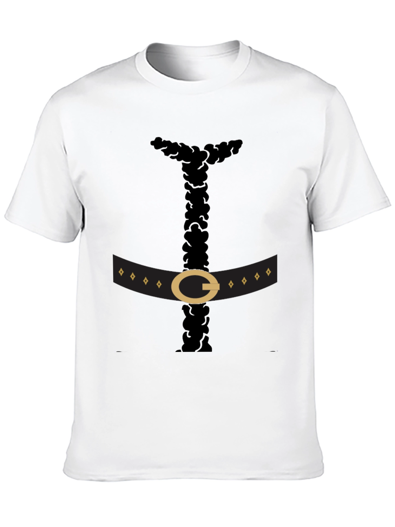 Funny Pilgrim Costume Black T-Shirt