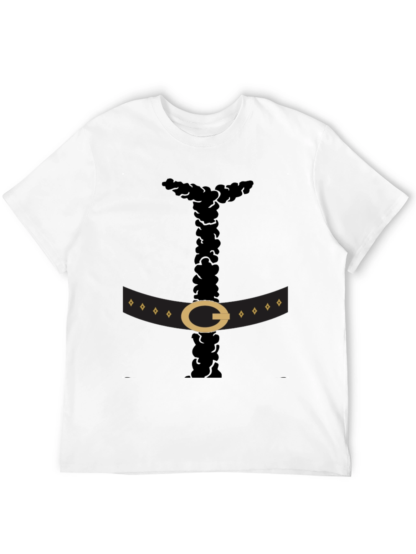 Funny Pilgrim Costume Black T-Shirt