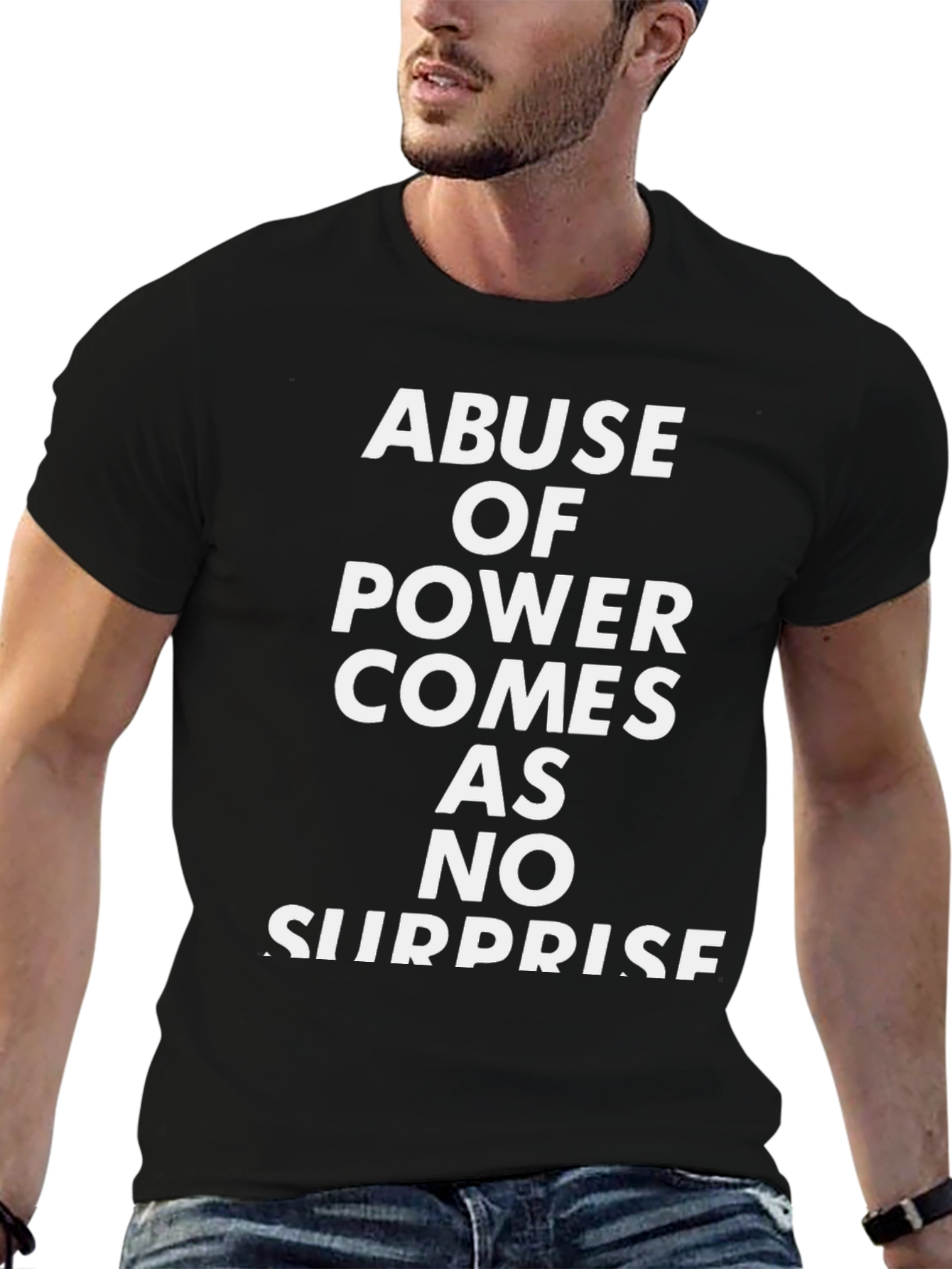 Abuse of Power Statement Graphic Tee