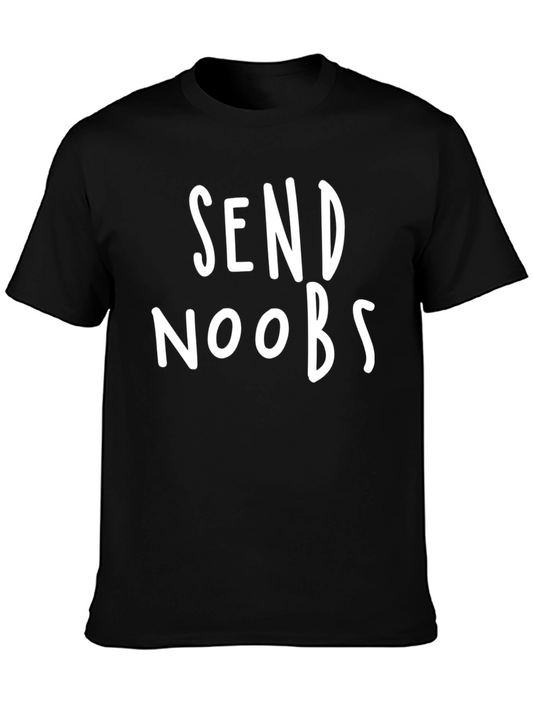 Send Noobs Graphic T-Shirt - Funny Gamer Tee