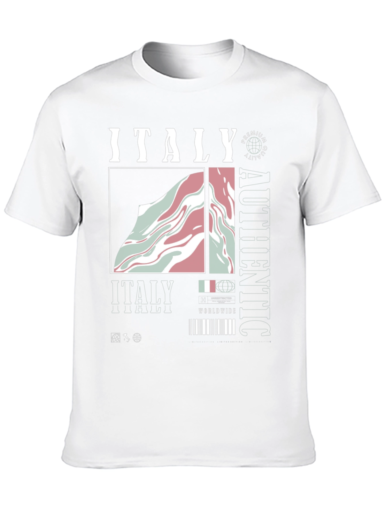 Italy Premium Quality Graphic Tee